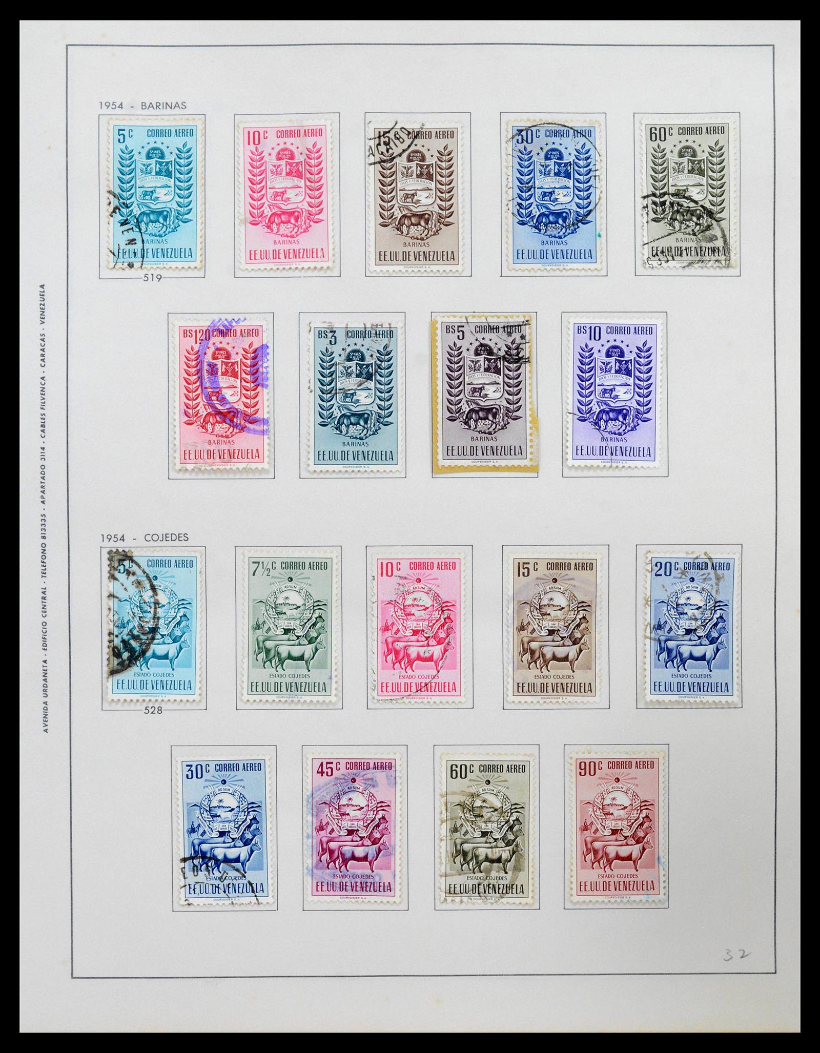 39436 0031 - Postzegelverzameling 39436 Venezuela 1859-1985.