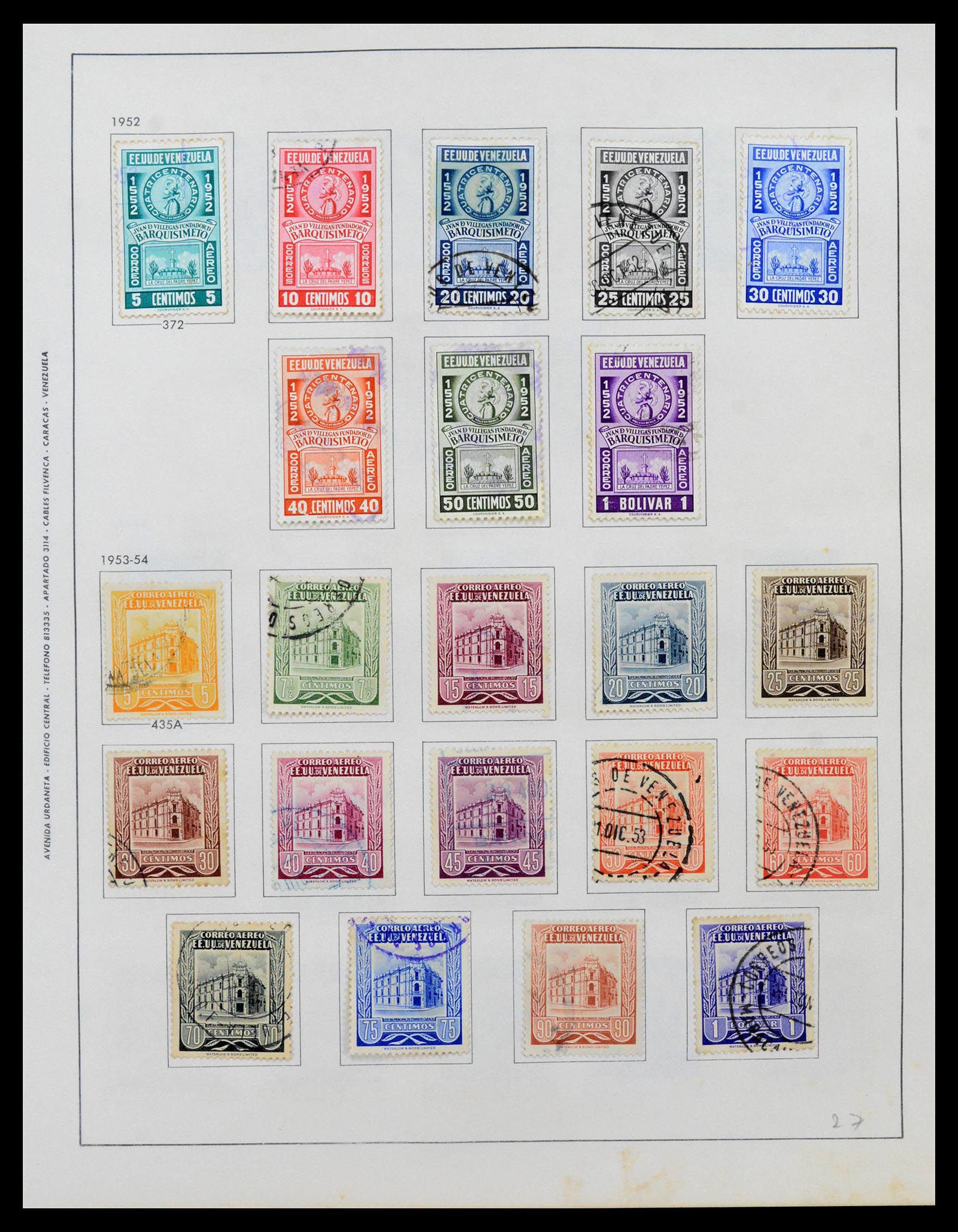 39436 0034 - Postzegelverzameling 39436 Venezuela 1859-1985.
