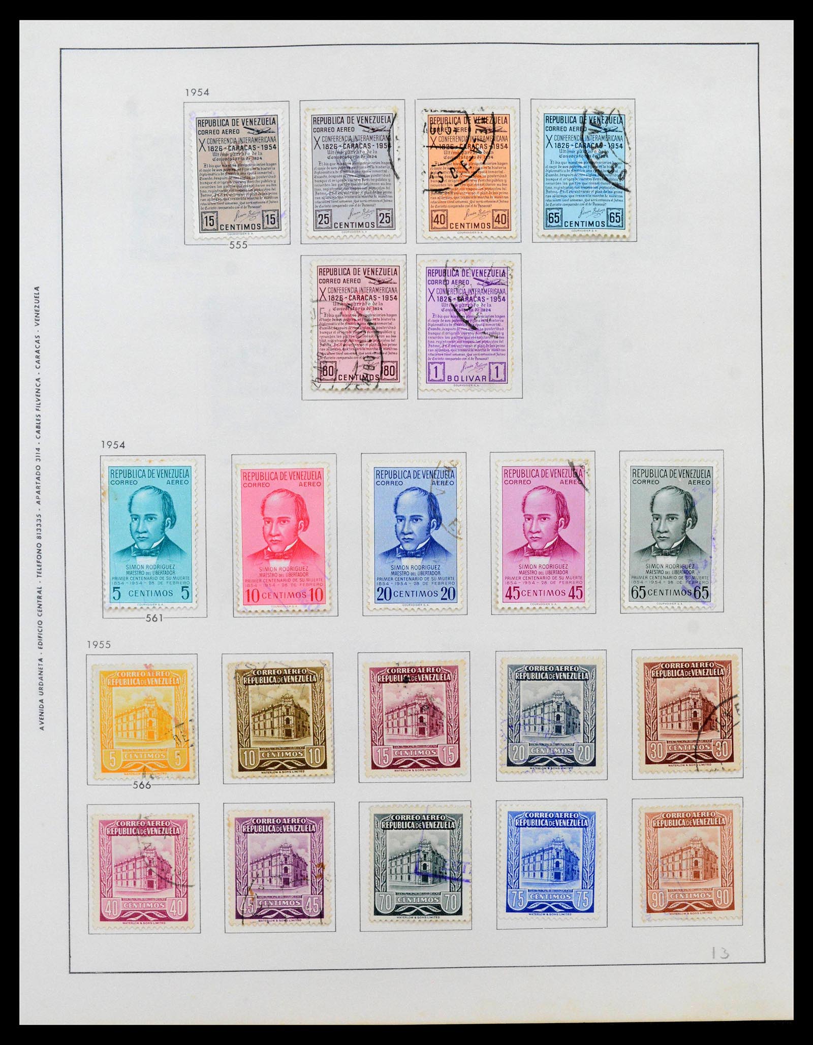 39436 0035 - Stamp collection 39436 Venezuela 1859-1985.