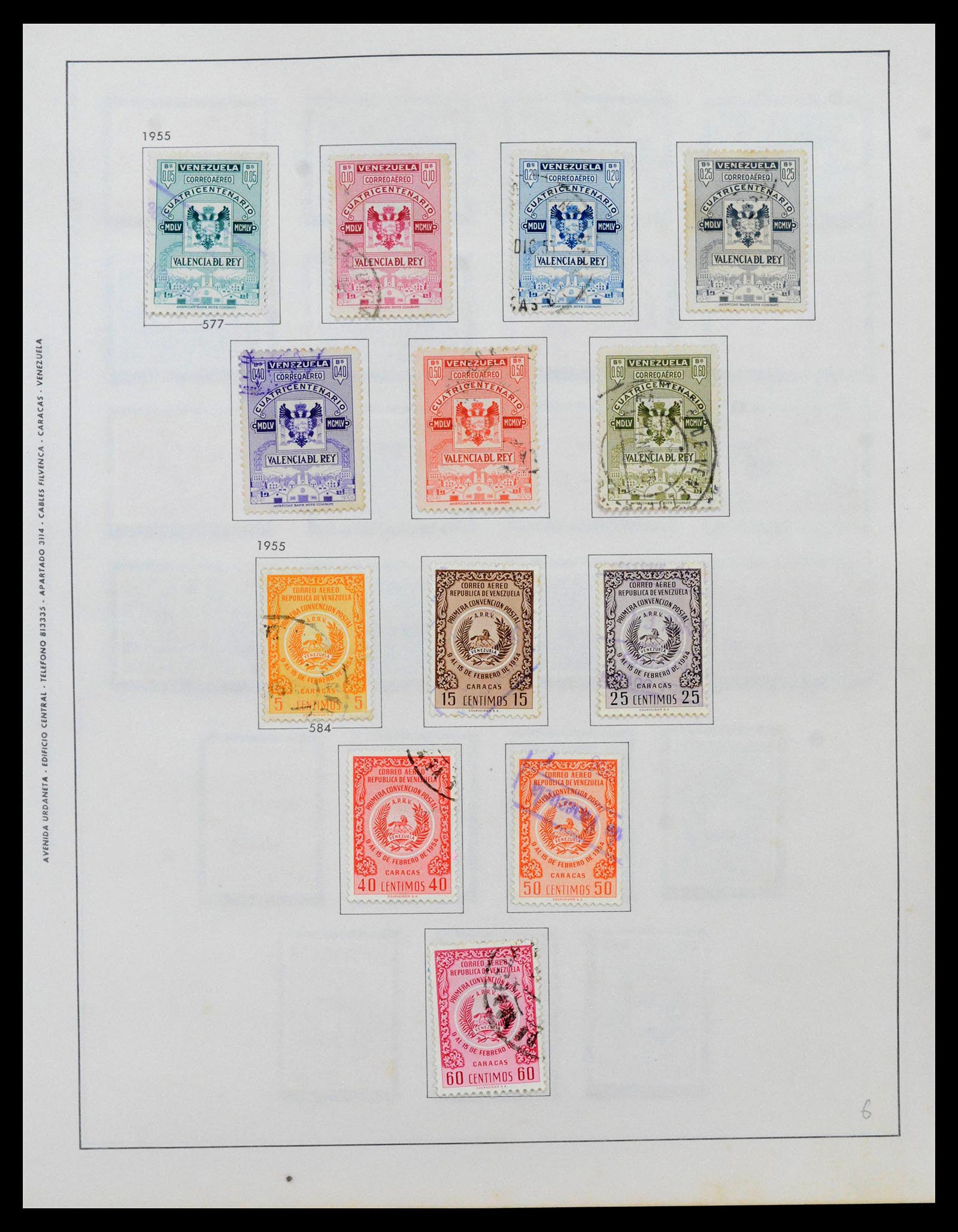 39436 0036 - Stamp collection 39436 Venezuela 1859-1985.