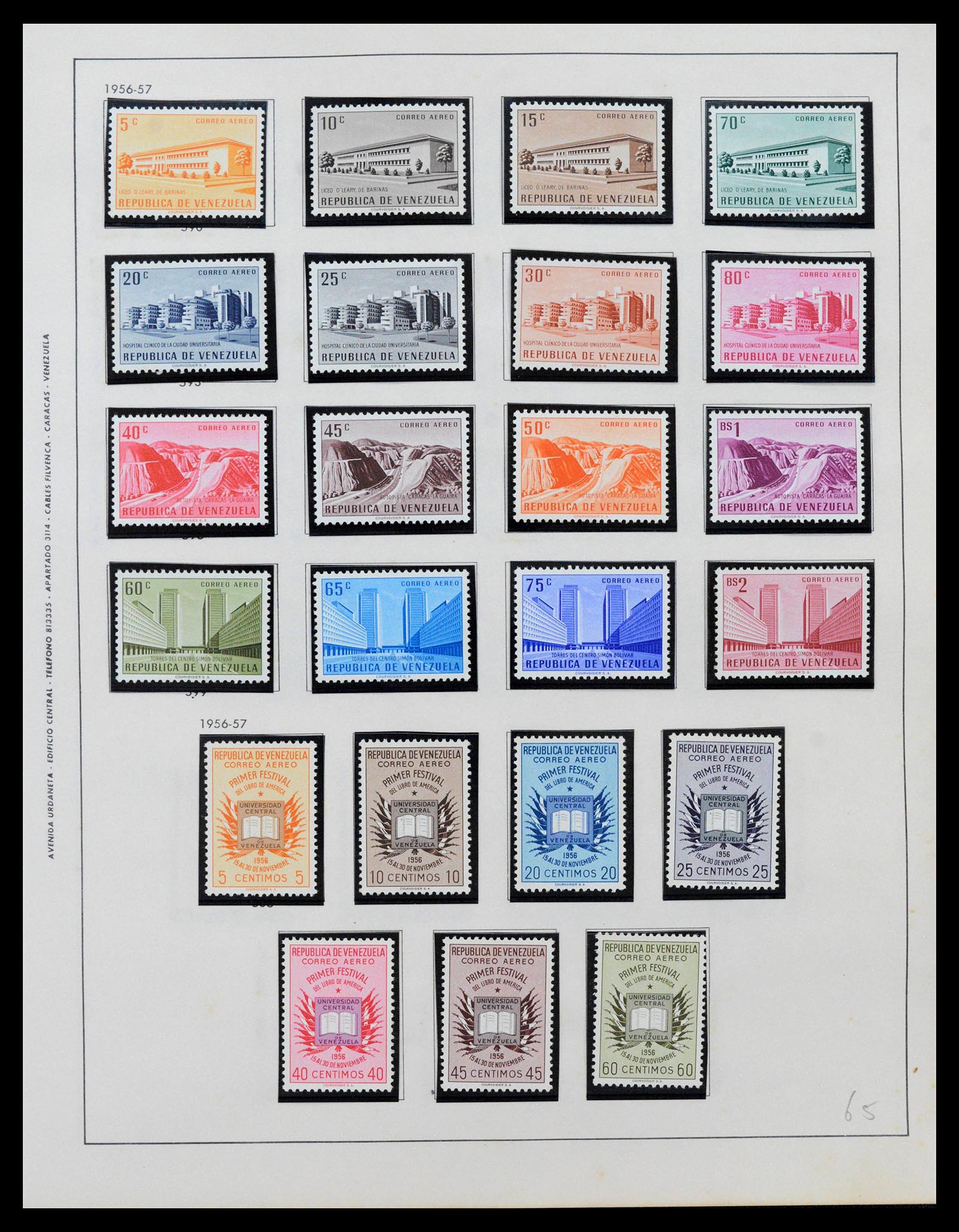 39436 0037 - Stamp collection 39436 Venezuela 1859-1985.