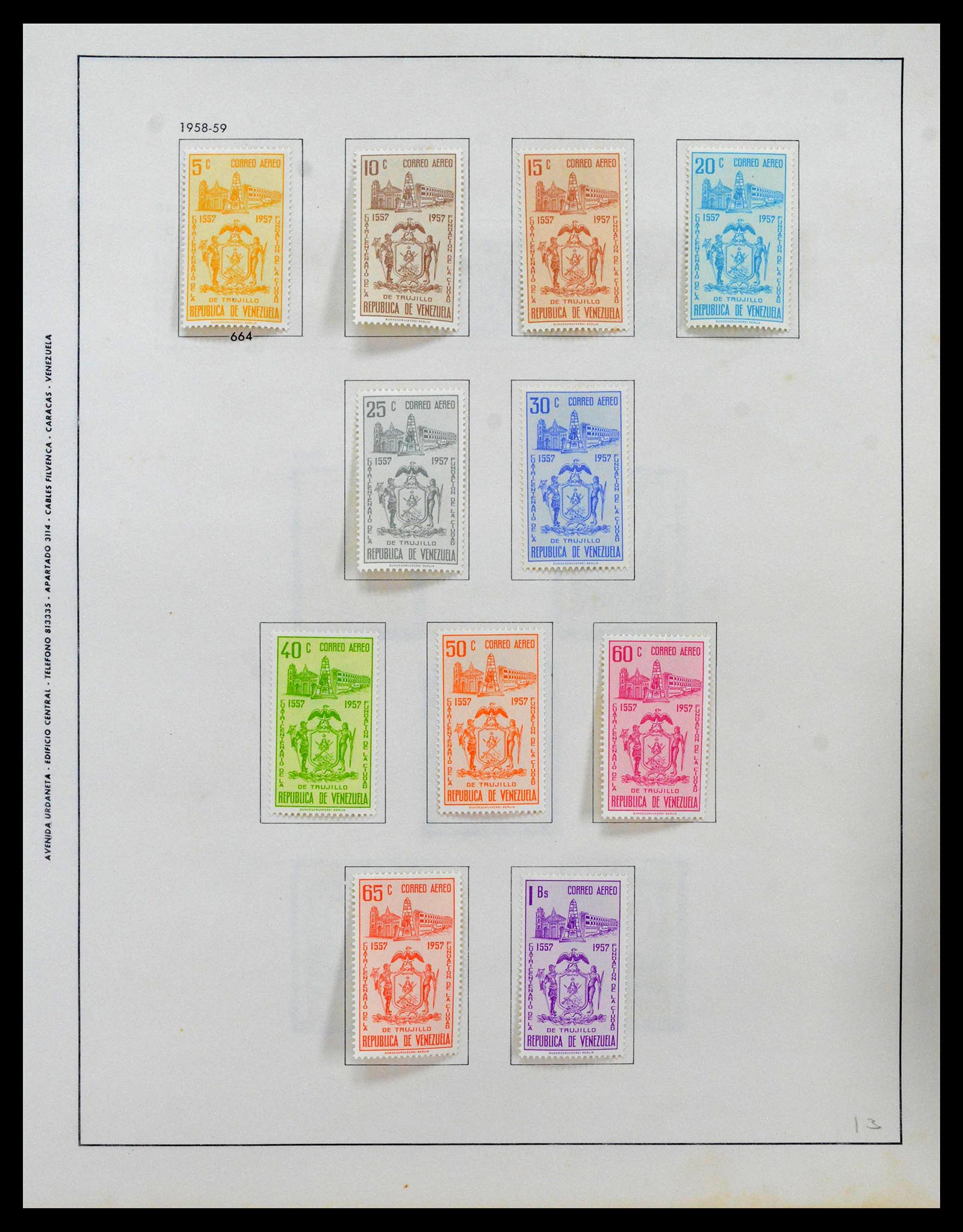 39436 0041 - Stamp collection 39436 Venezuela 1859-1985.