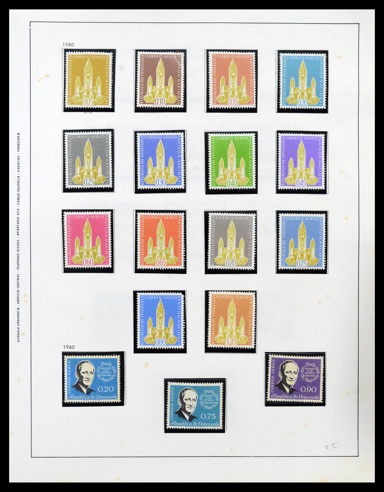 39436 0044 - Postzegelverzameling 39436 Venezuela 1859-1985.