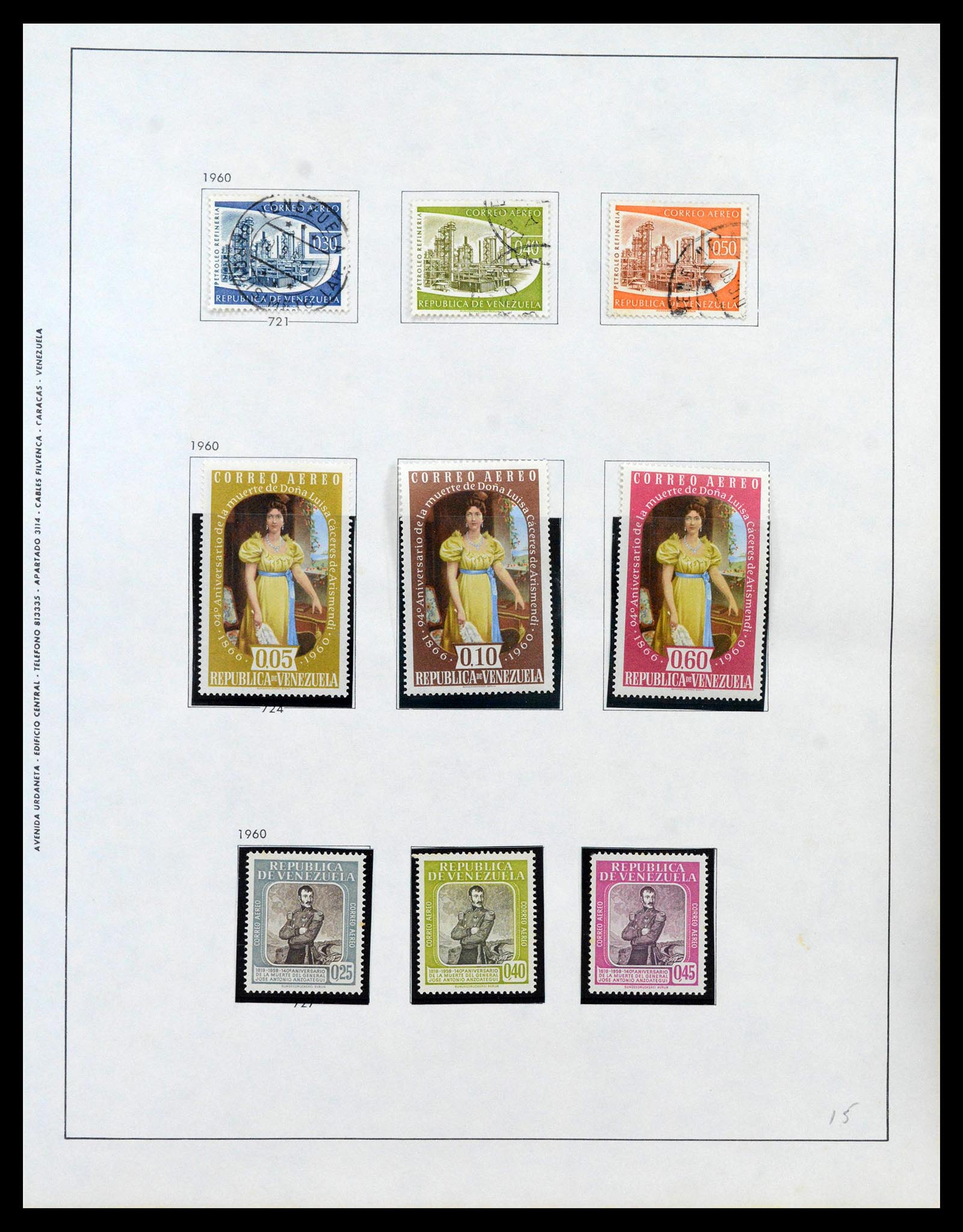 39436 0046 - Stamp collection 39436 Venezuela 1859-1985.