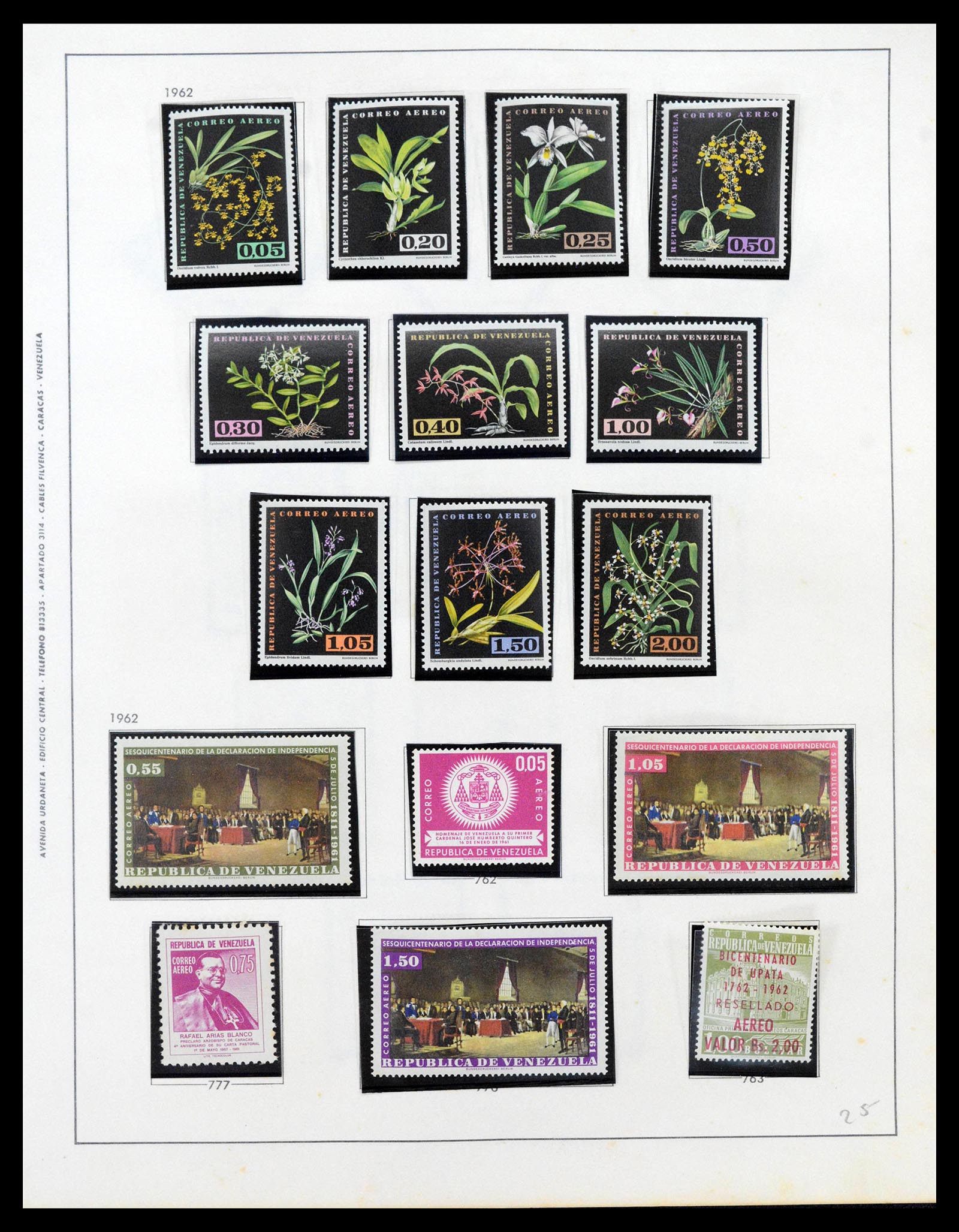39436 0049 - Postzegelverzameling 39436 Venezuela 1859-1985.