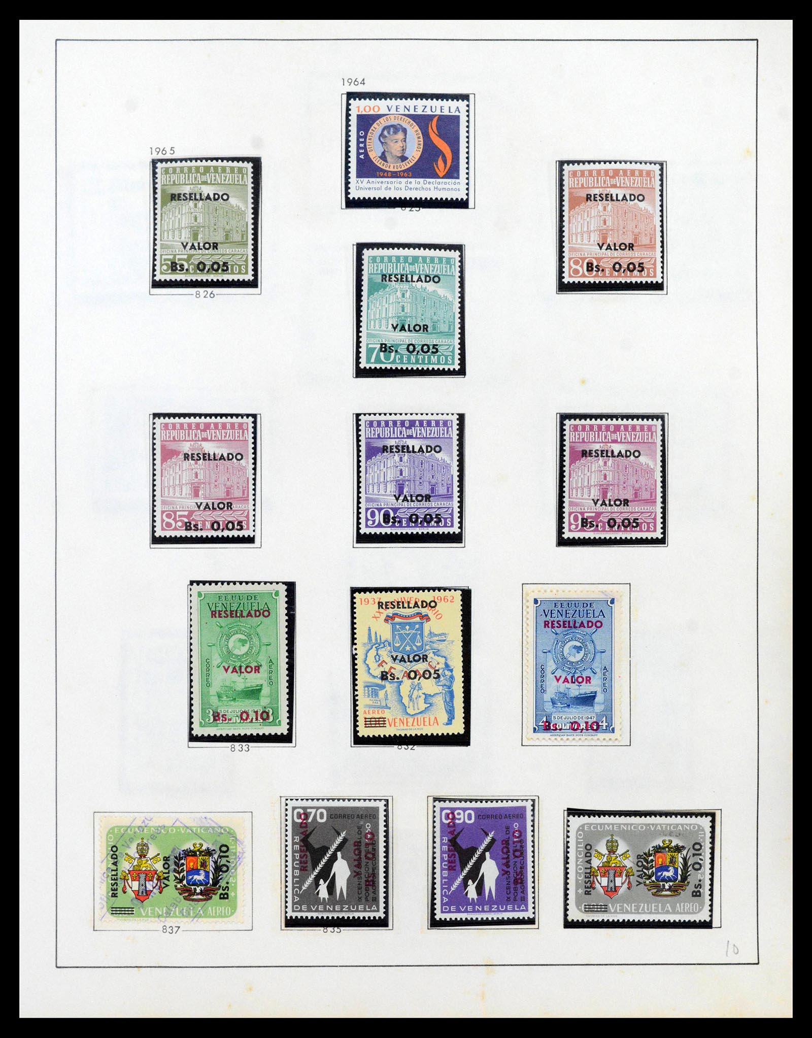 39436 0055 - Stamp collection 39436 Venezuela 1859-1985.