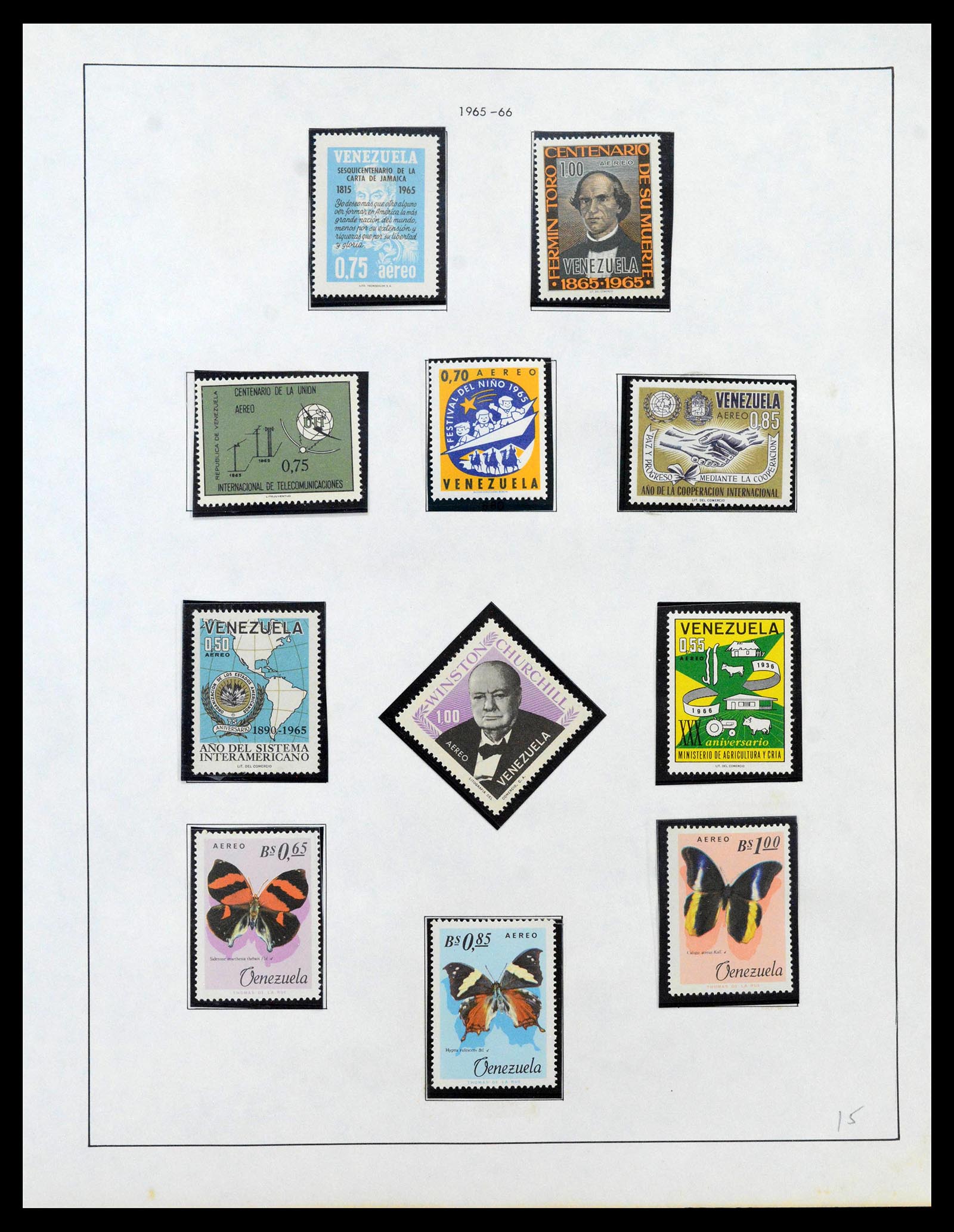 39436 0059 - Stamp collection 39436 Venezuela 1859-1985.