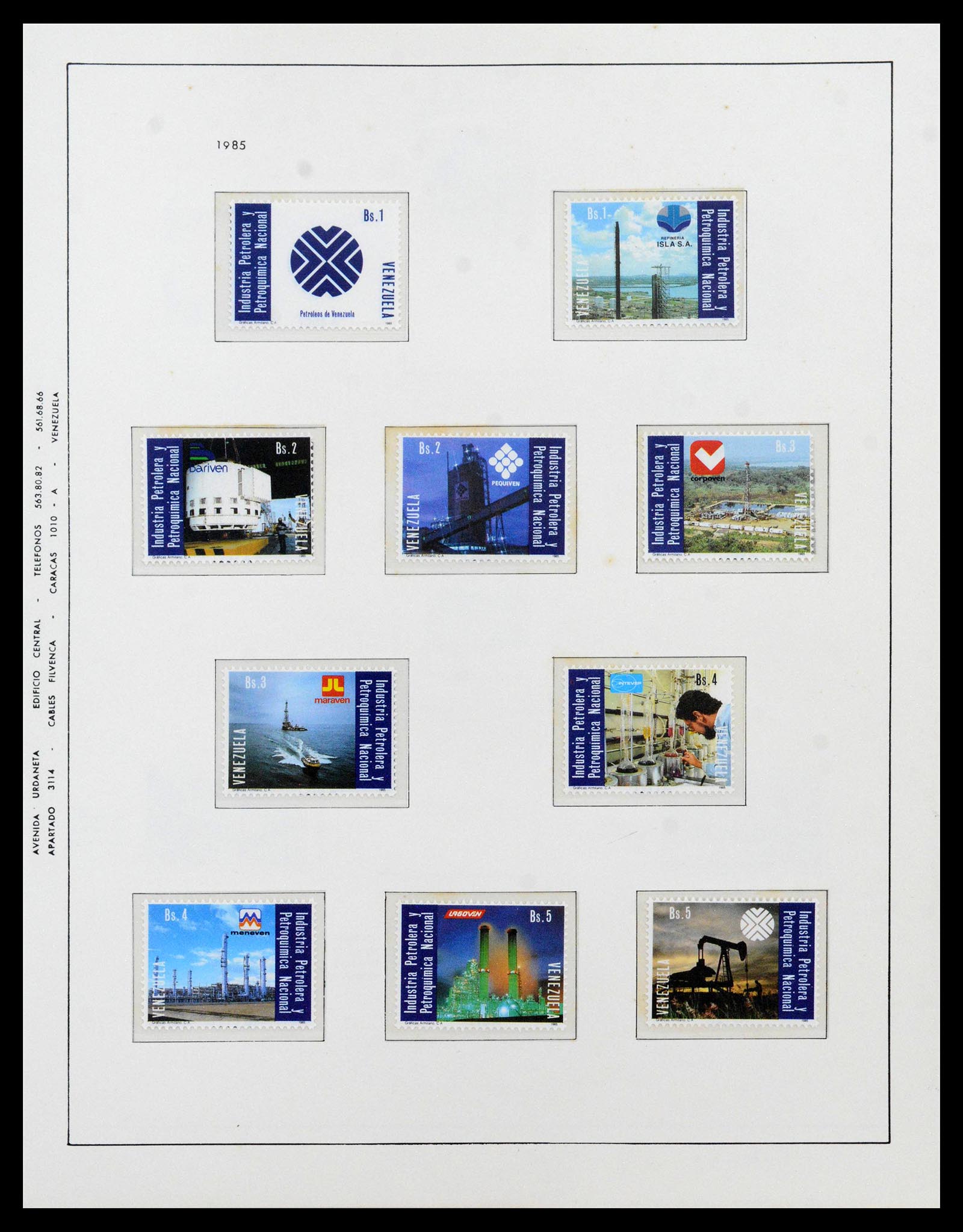 39436 0242 - Postzegelverzameling 39436 Venezuela 1859-1985.