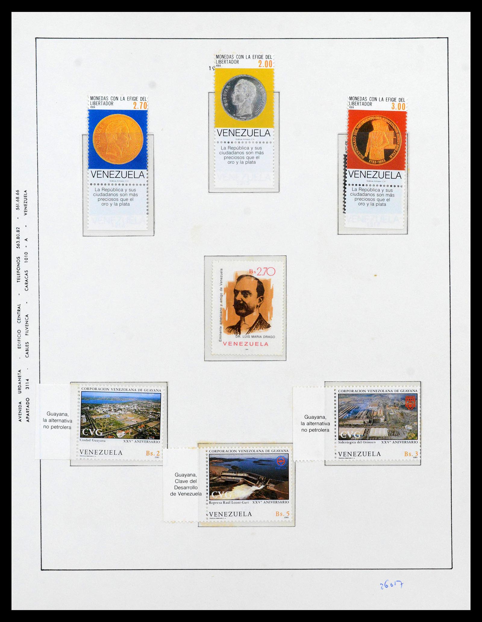 39436 0243 - Stamp collection 39436 Venezuela 1859-1985.