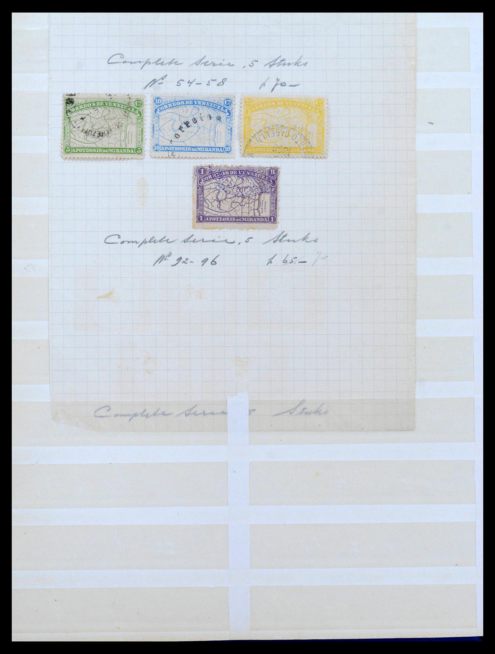 39436 0245 - Stamp collection 39436 Venezuela 1859-1985.