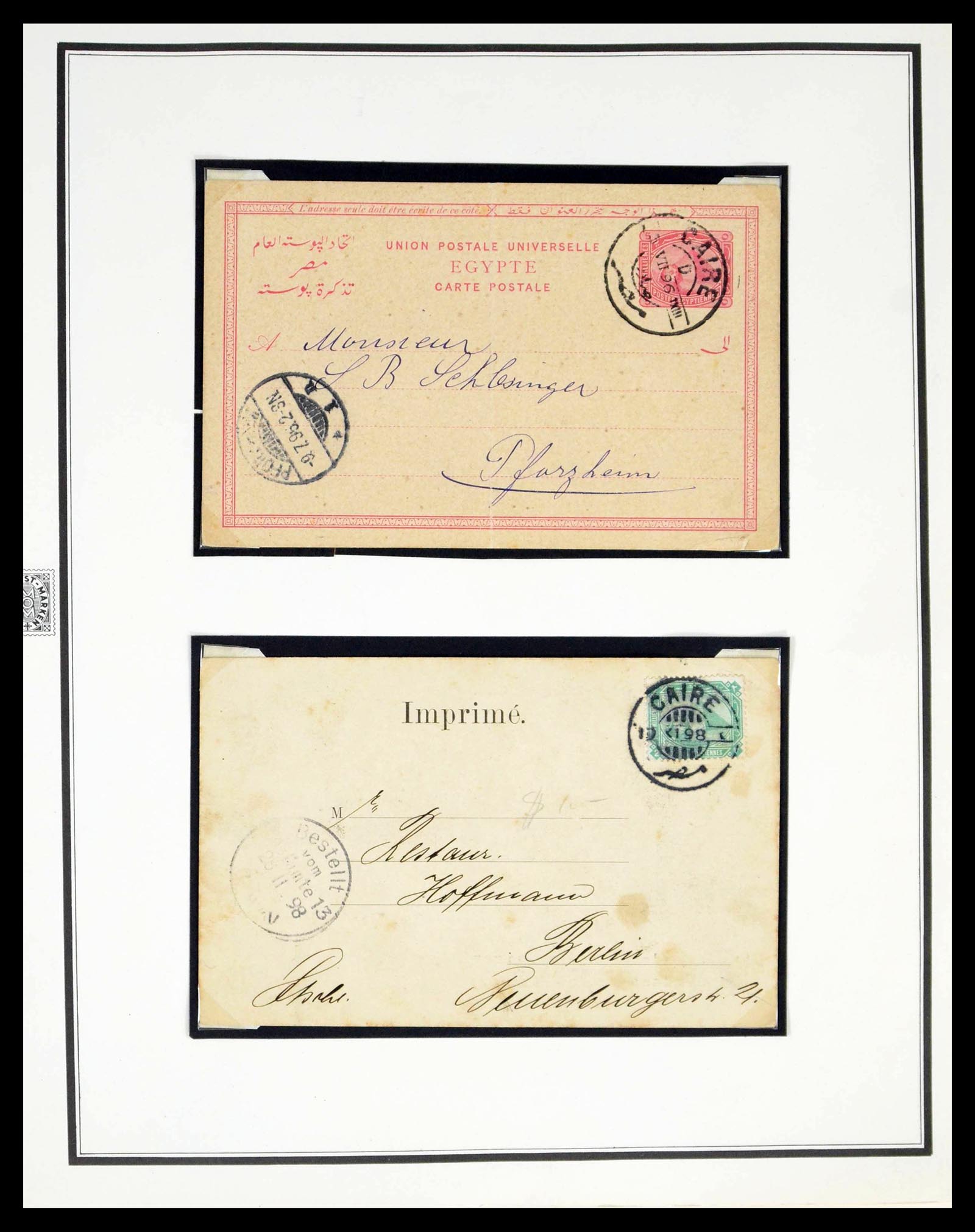 39437 0085 - Stamp collection 39437 Egypt 1866-1958.
