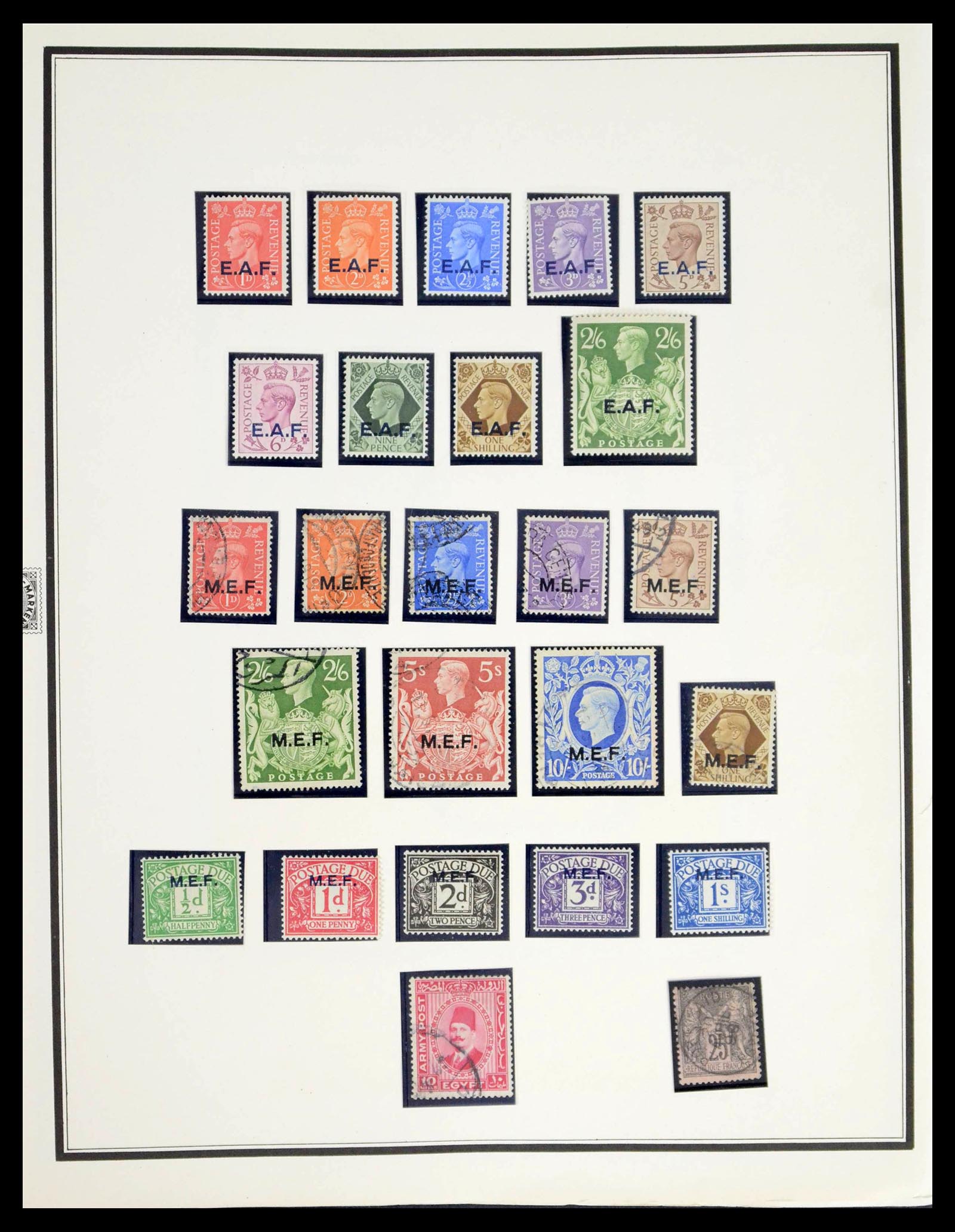 39437 0089 - Postzegelverzameling 39437 Egypte 1866-1958.