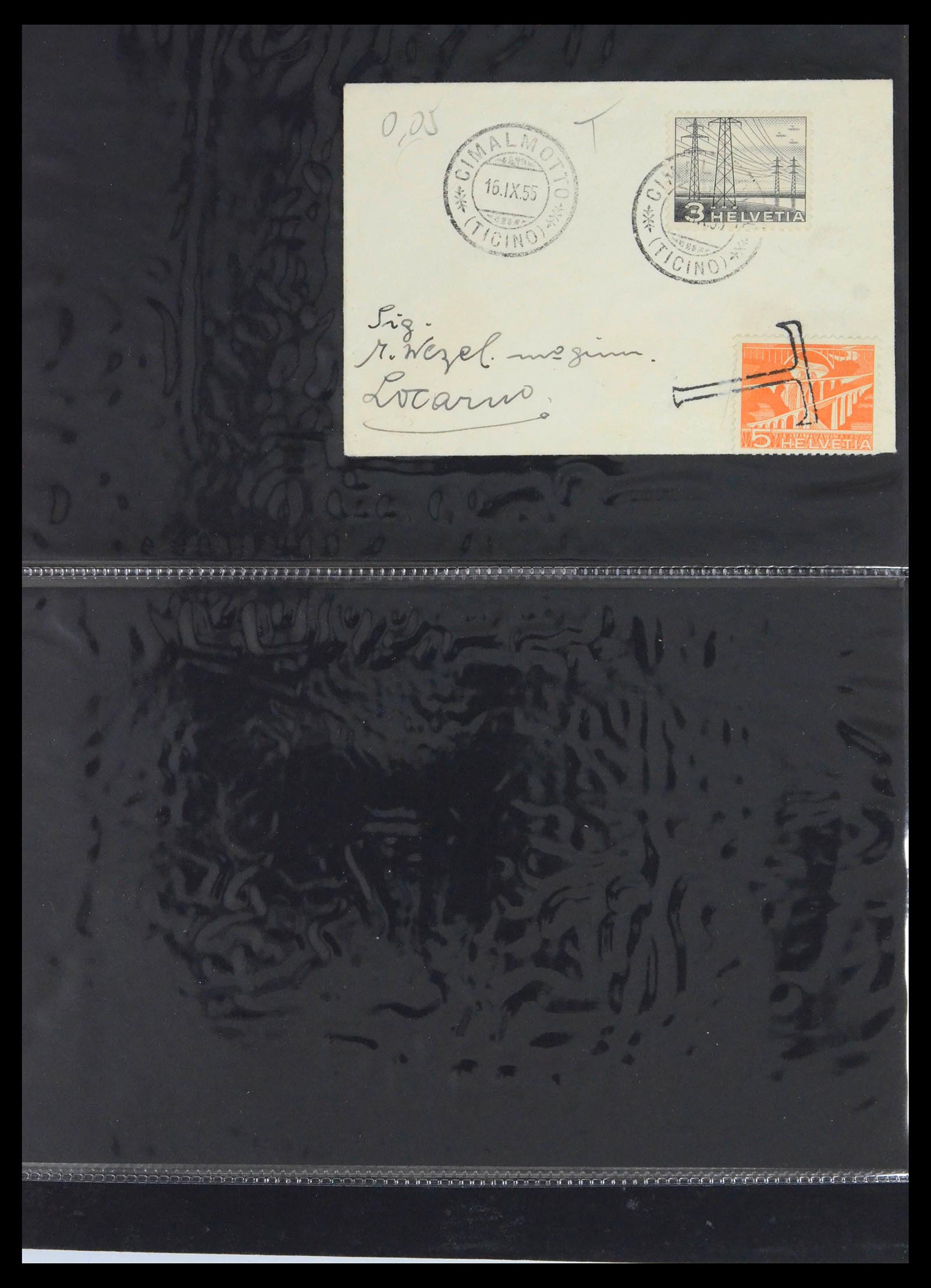 39441 0015 - Postzegelverzameling 39441 Zwitserland brieven vanaf 1870.