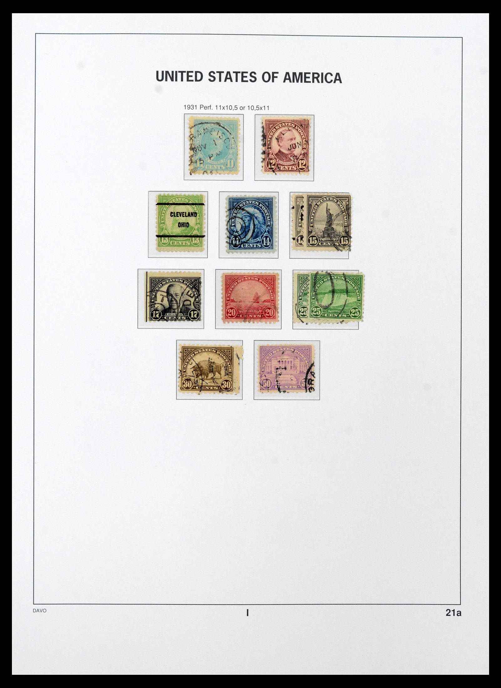 39443 0028 - Postzegelverzameling 39443 USA 1851-1976.