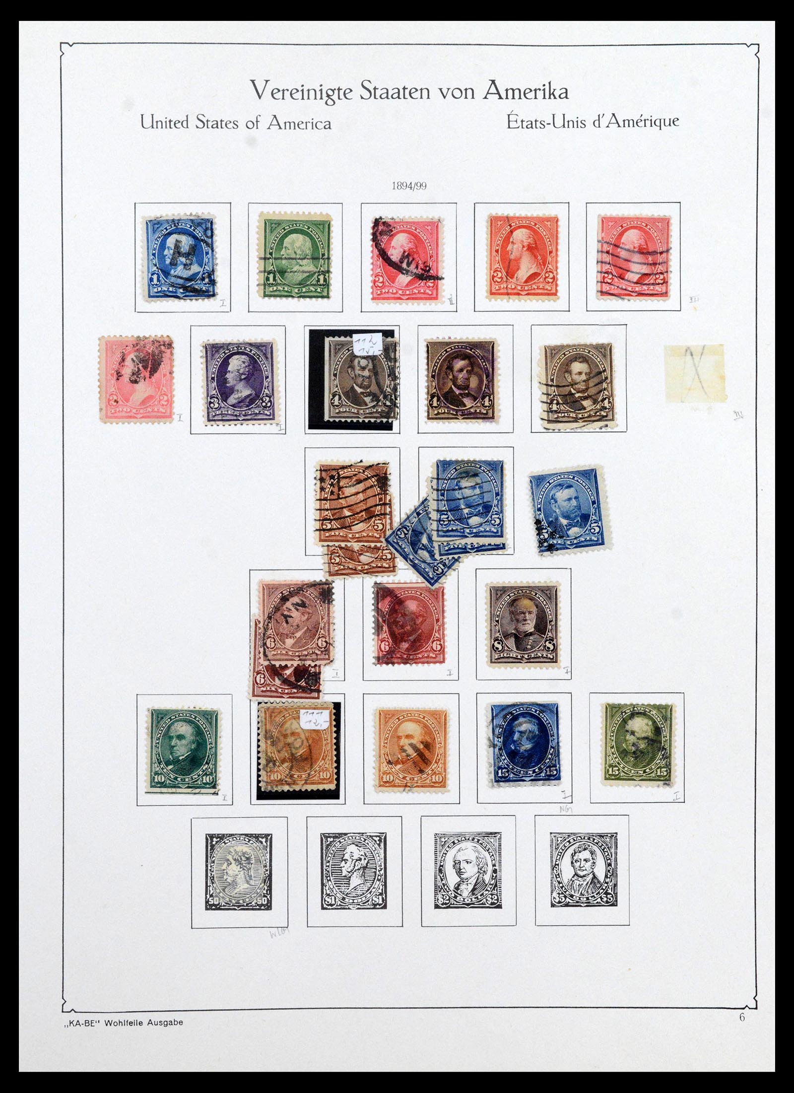 39444 0005 - Stamp collection 39444 USA 1861-2008.