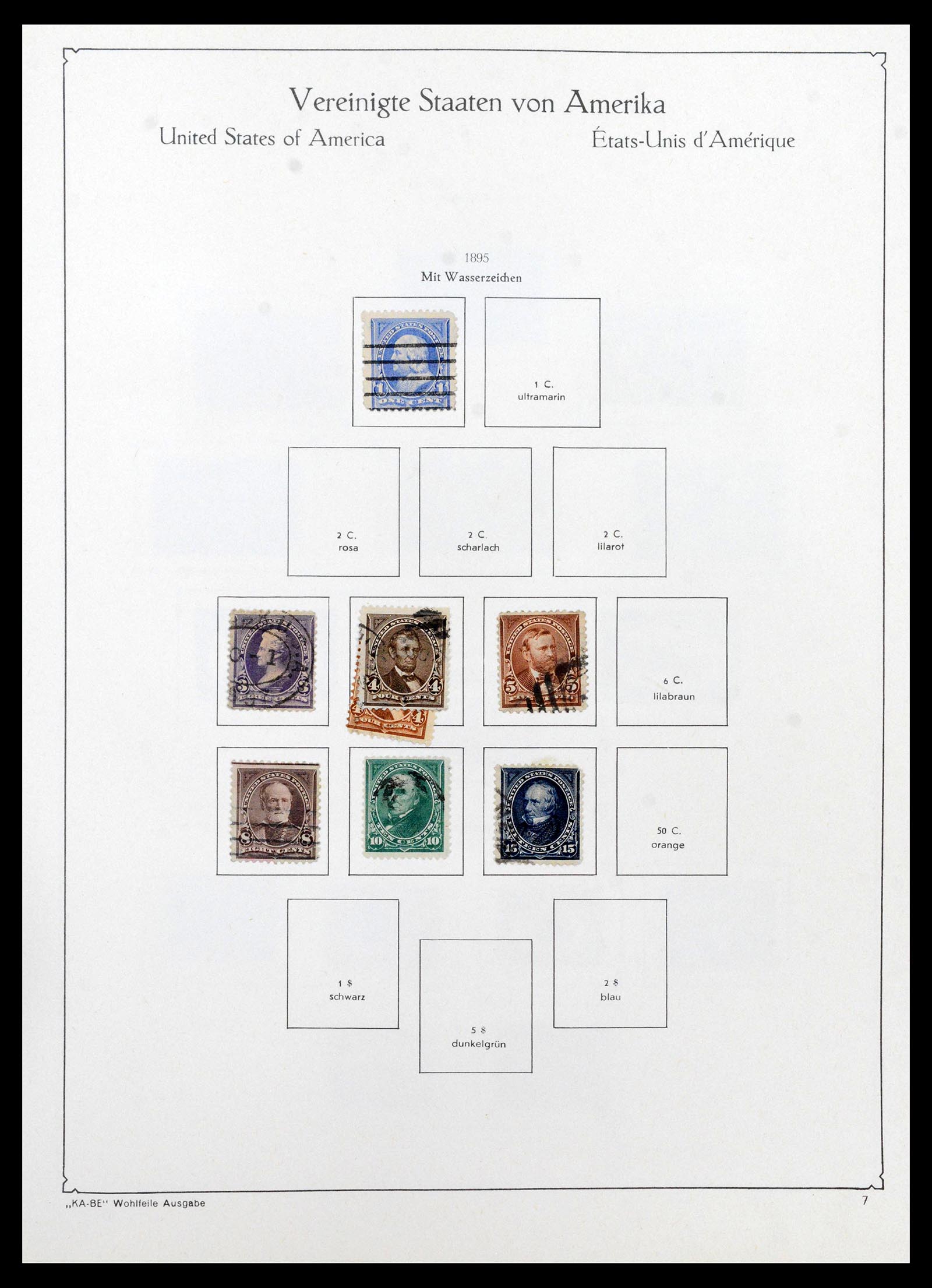 39444 0006 - Stamp collection 39444 USA 1861-2008.