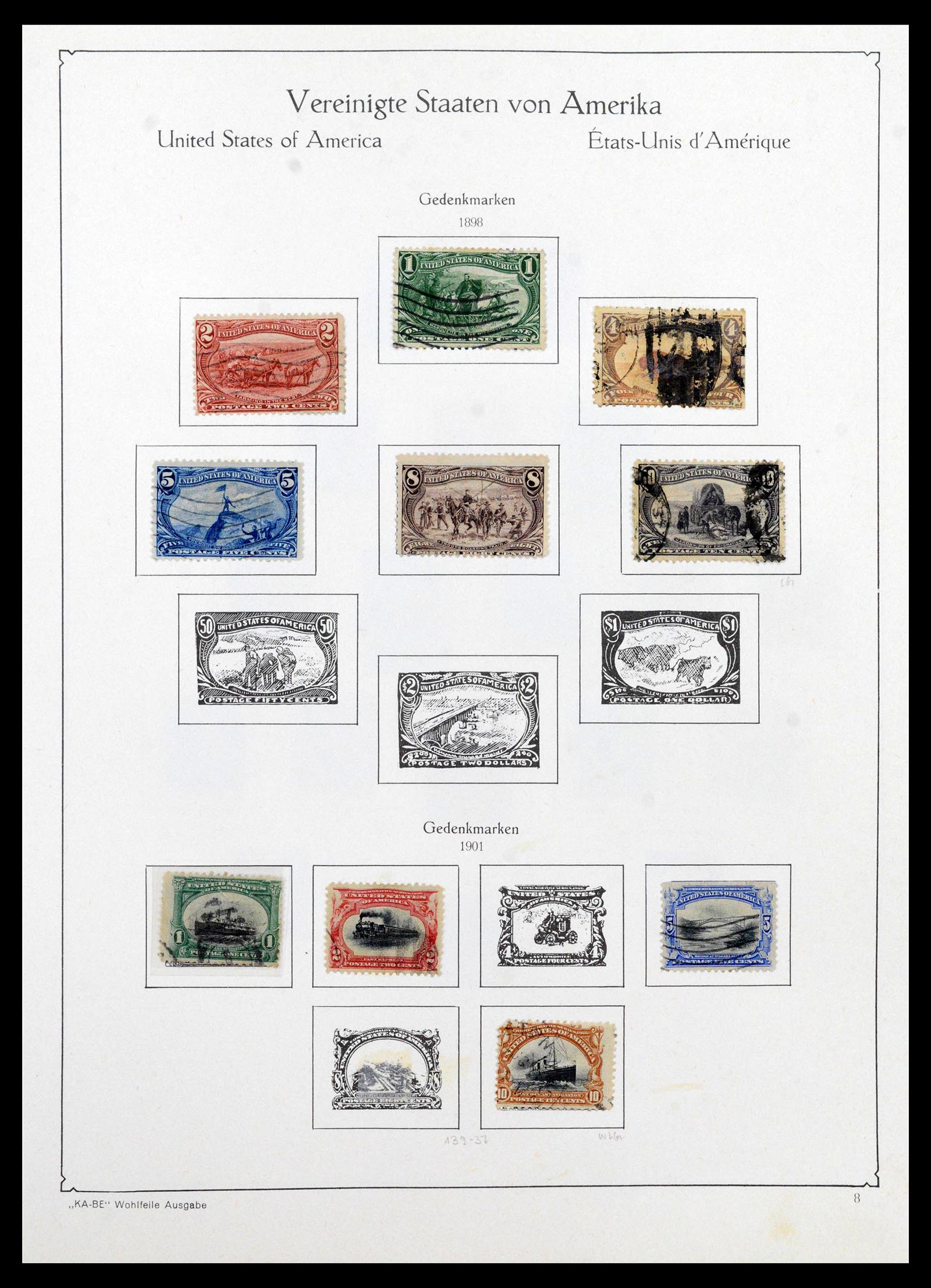 39444 0007 - Stamp collection 39444 USA 1861-2008.