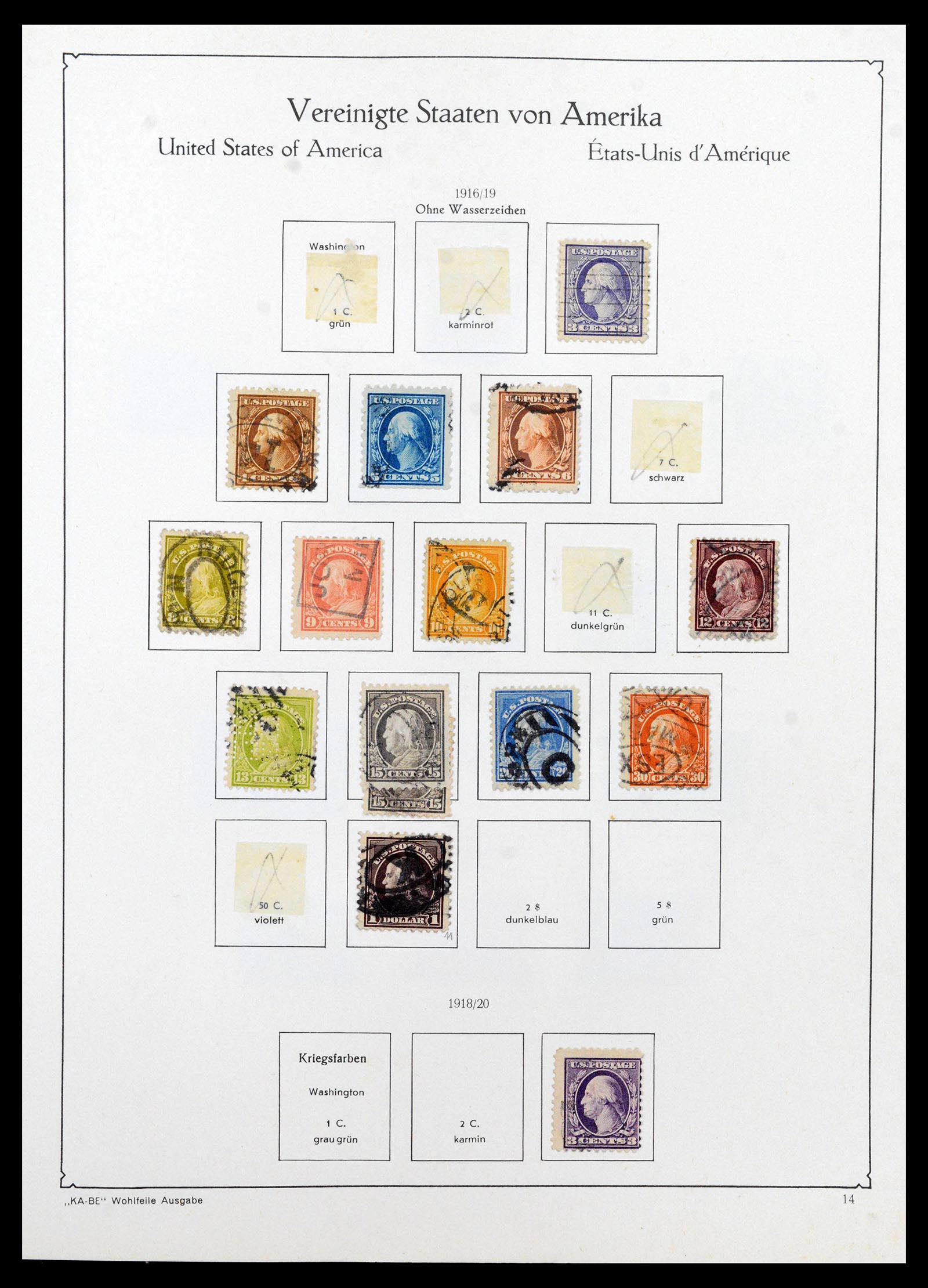 39444 0013 - Stamp collection 39444 USA 1861-2008.
