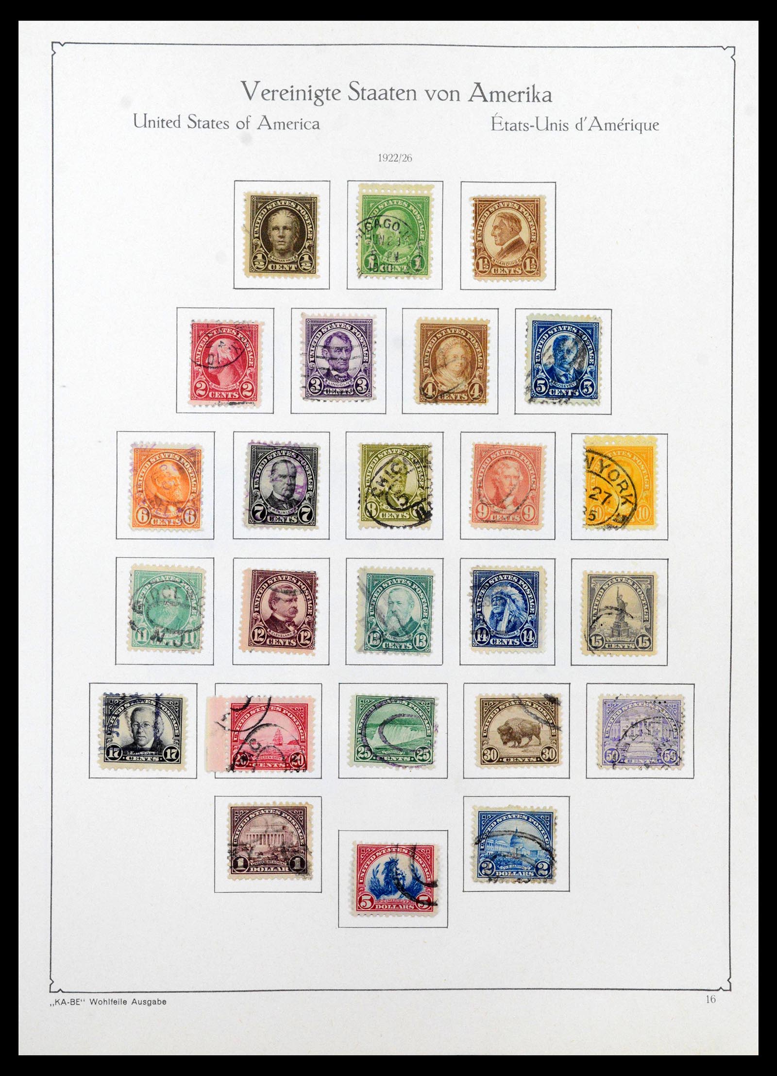 39444 0015 - Stamp collection 39444 USA 1861-2008.
