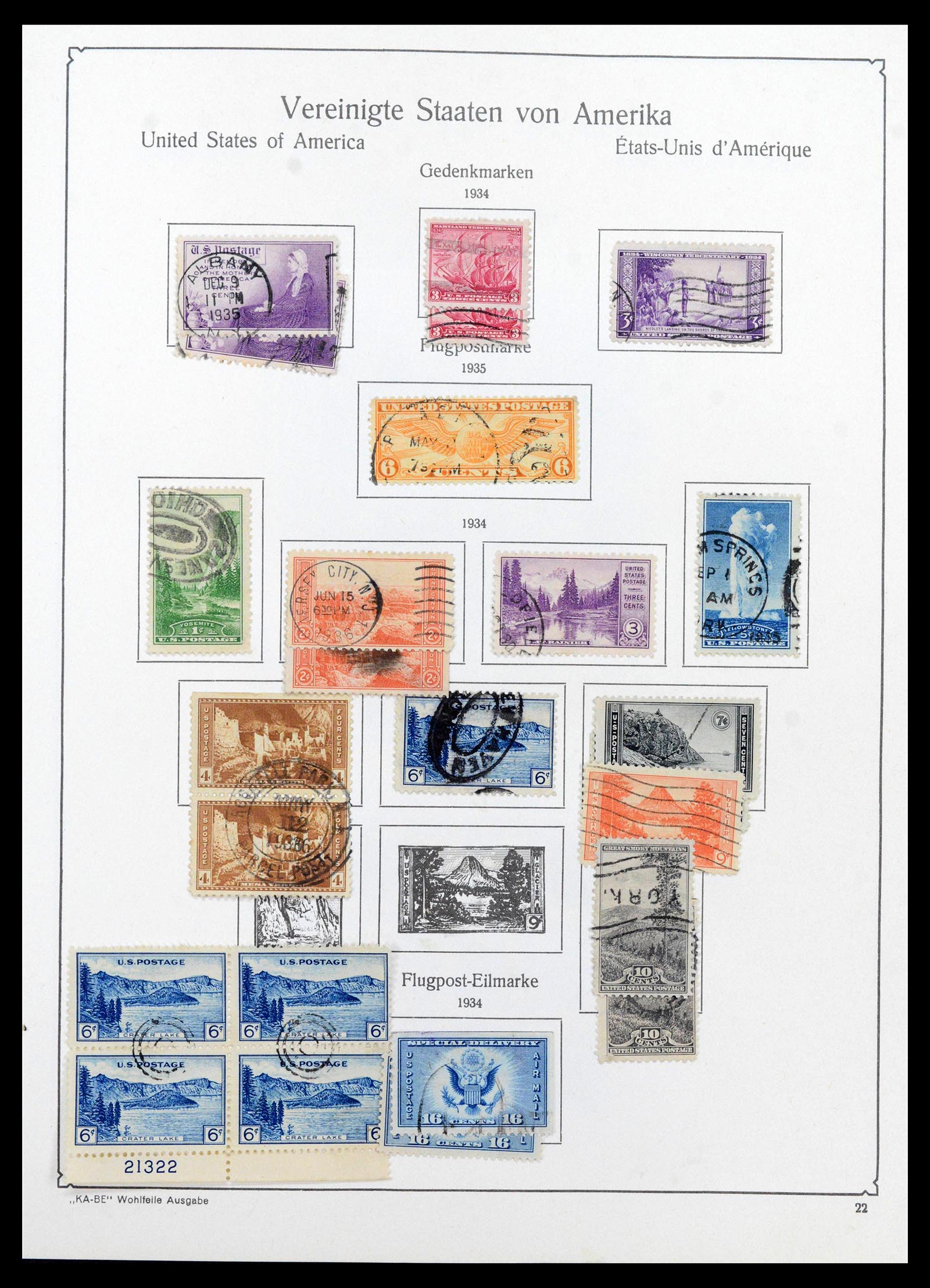 39444 0023 - Stamp collection 39444 USA 1861-2008.