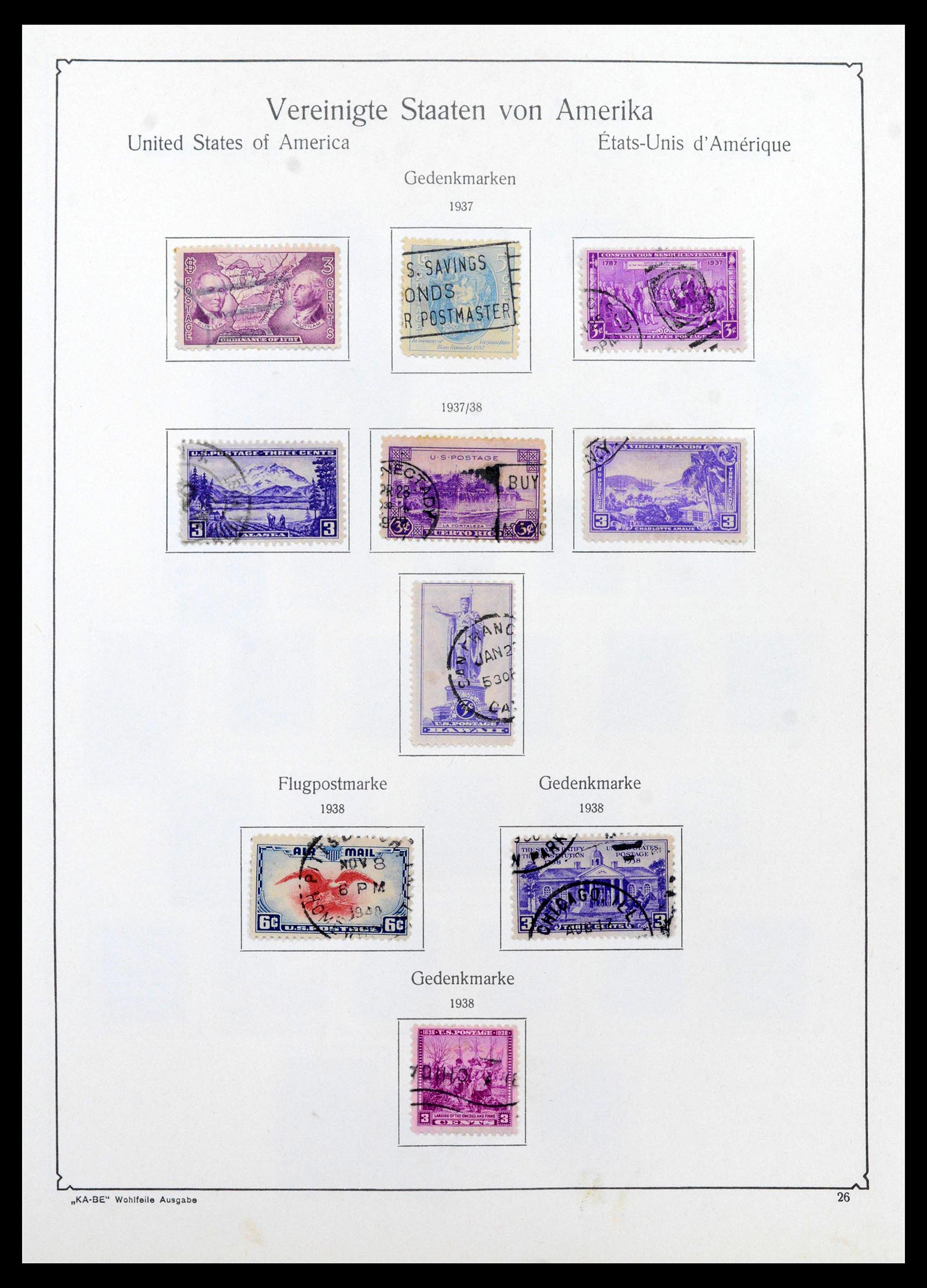 39444 0030 - Stamp collection 39444 USA 1861-2008.