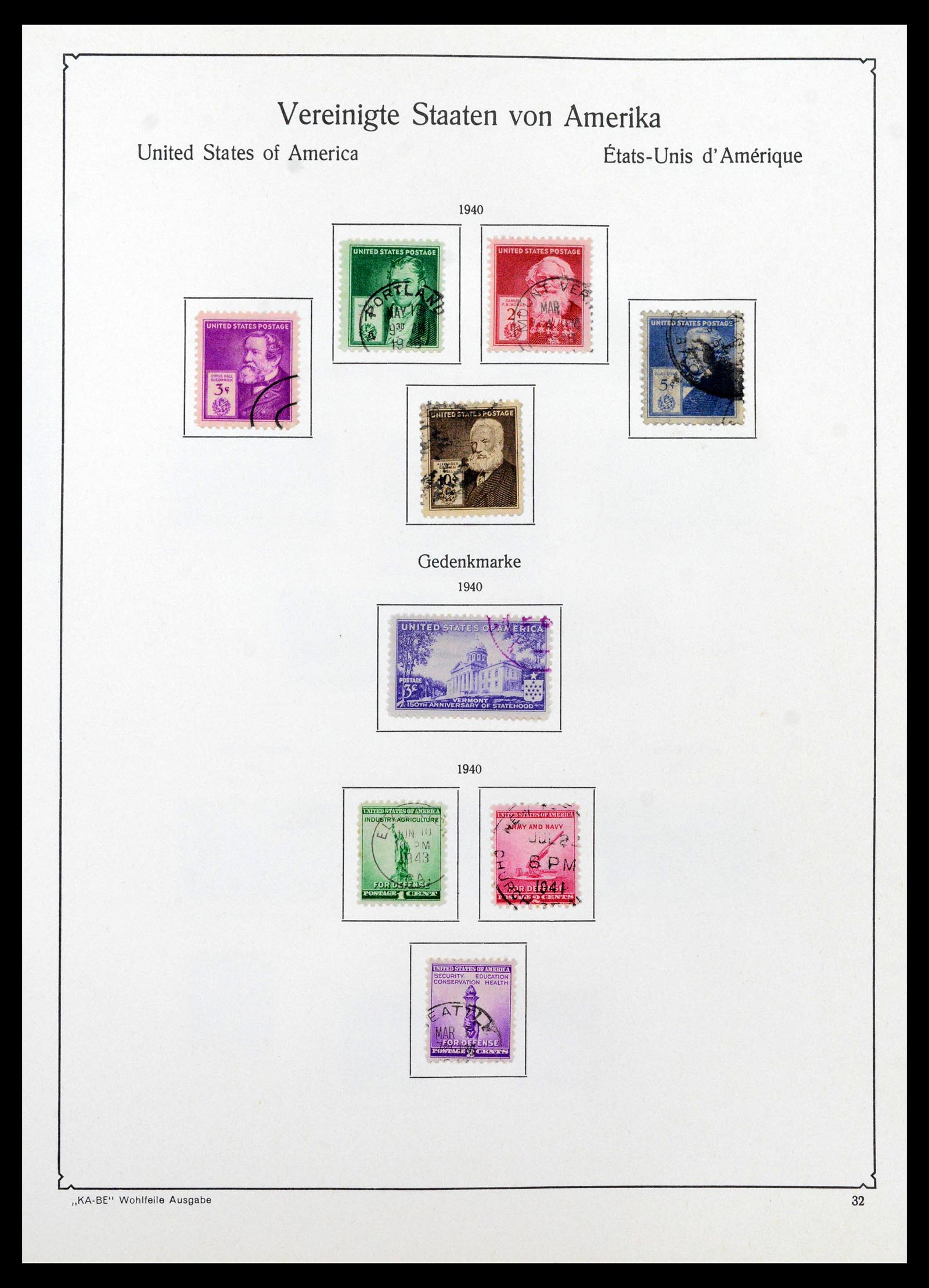 39444 0037 - Stamp collection 39444 USA 1861-2008.