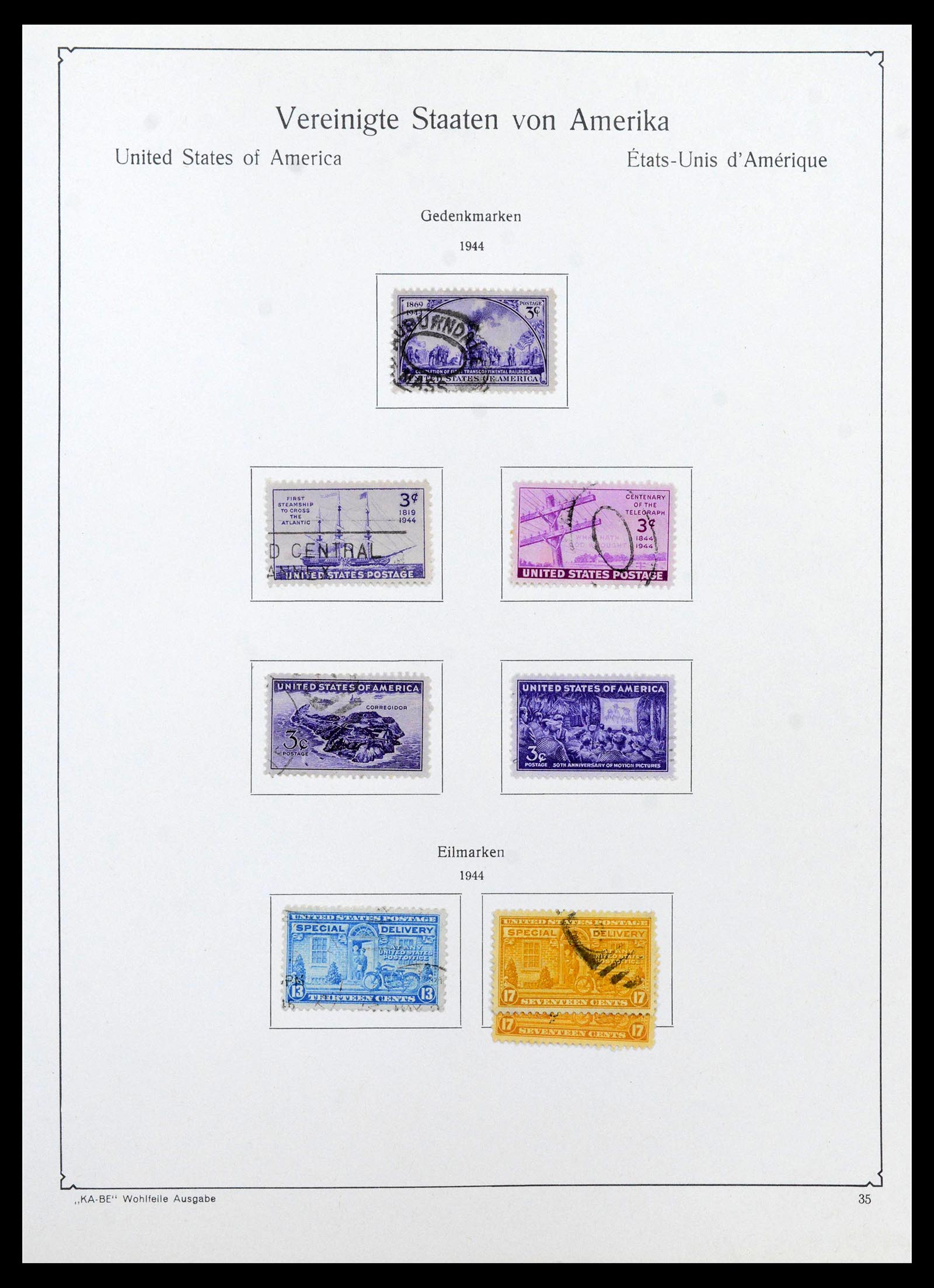 39444 0040 - Stamp collection 39444 USA 1861-2008.