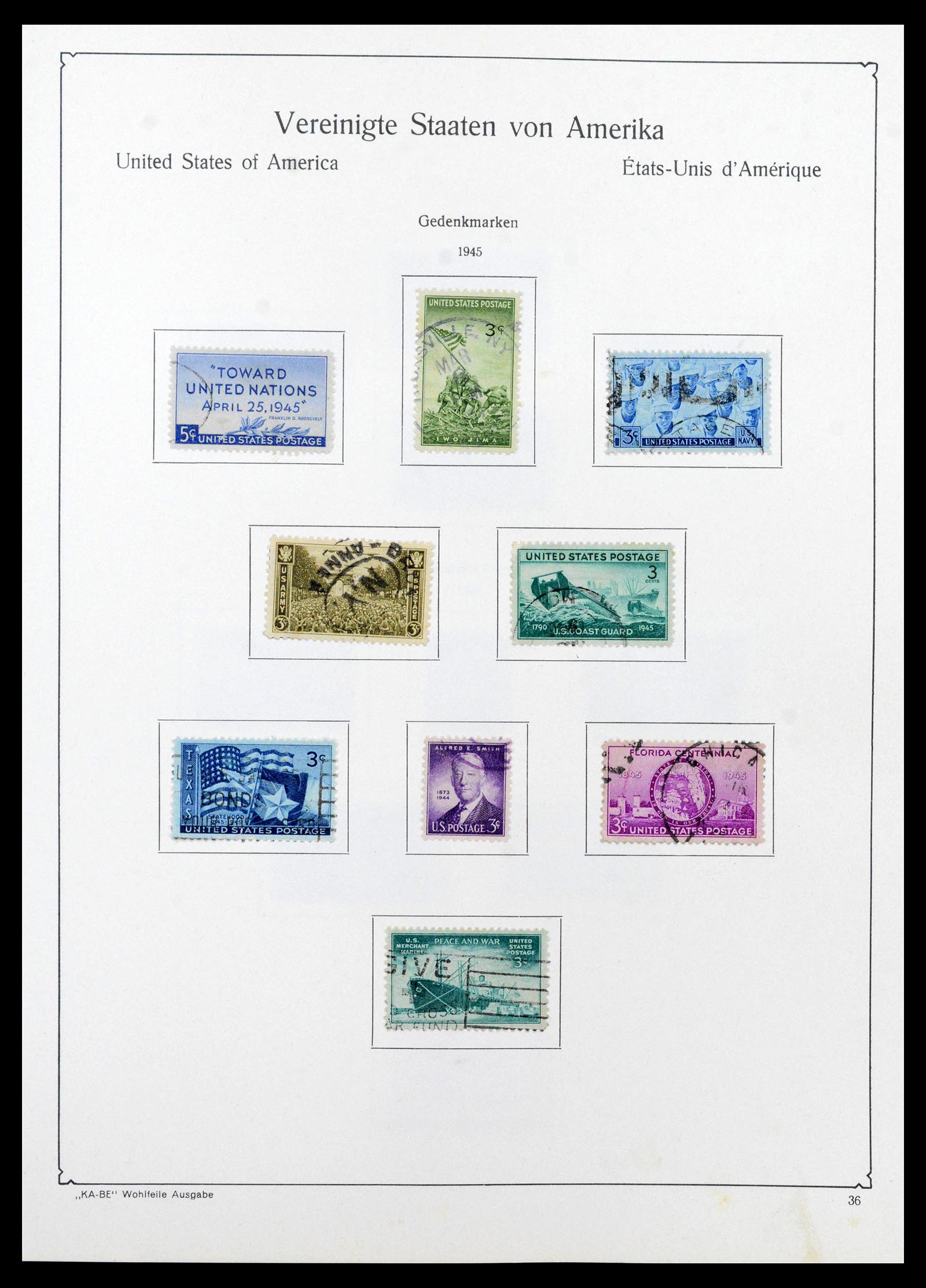 39444 0045 - Stamp collection 39444 USA 1861-2008.