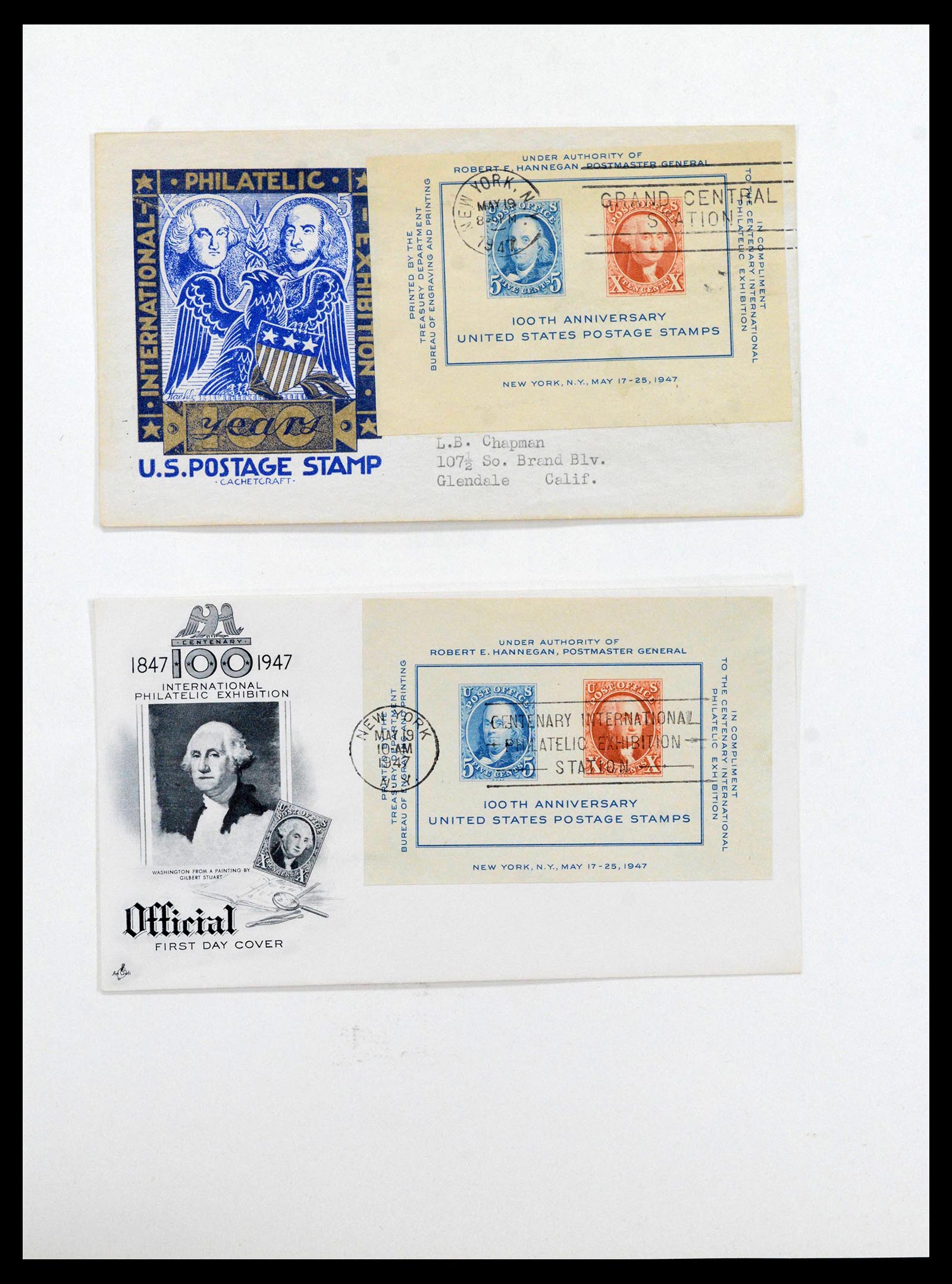 39444 0048 - Postzegelverzameling 39444 USA 1861-2008.