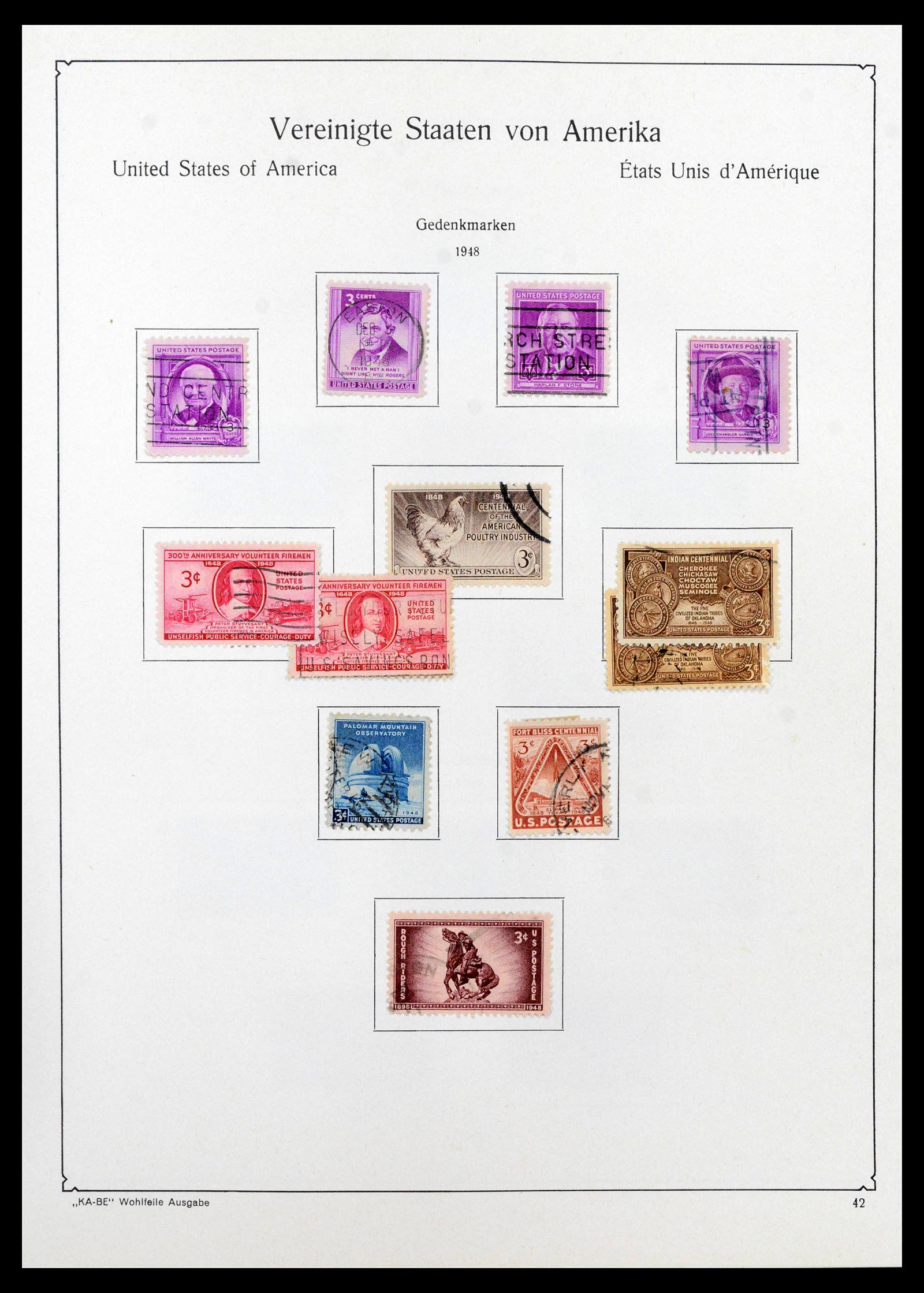 39444 0052 - Postzegelverzameling 39444 USA 1861-2008.