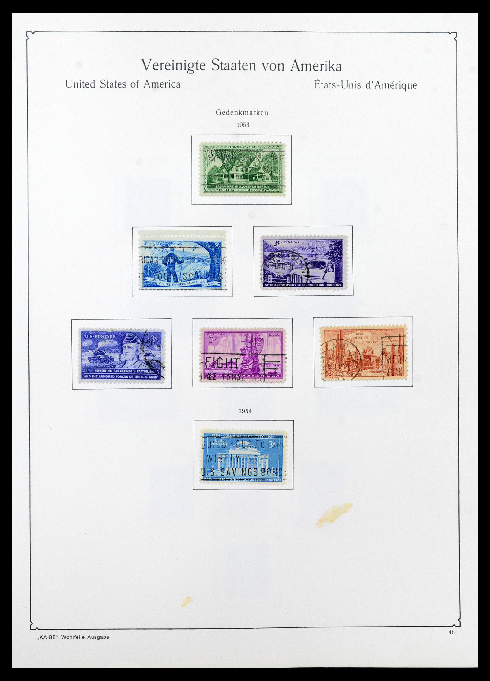39444 0058 - Stamp collection 39444 USA 1861-2008.