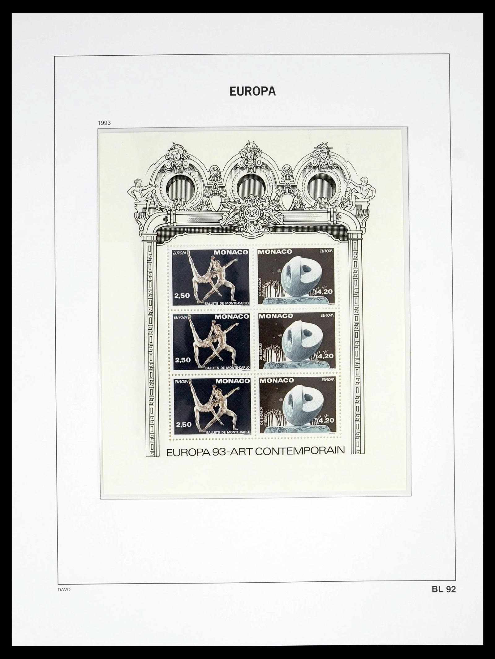 39448 0286 - Postzegelverzameling 39448 Europa CEPT 1957-1994.