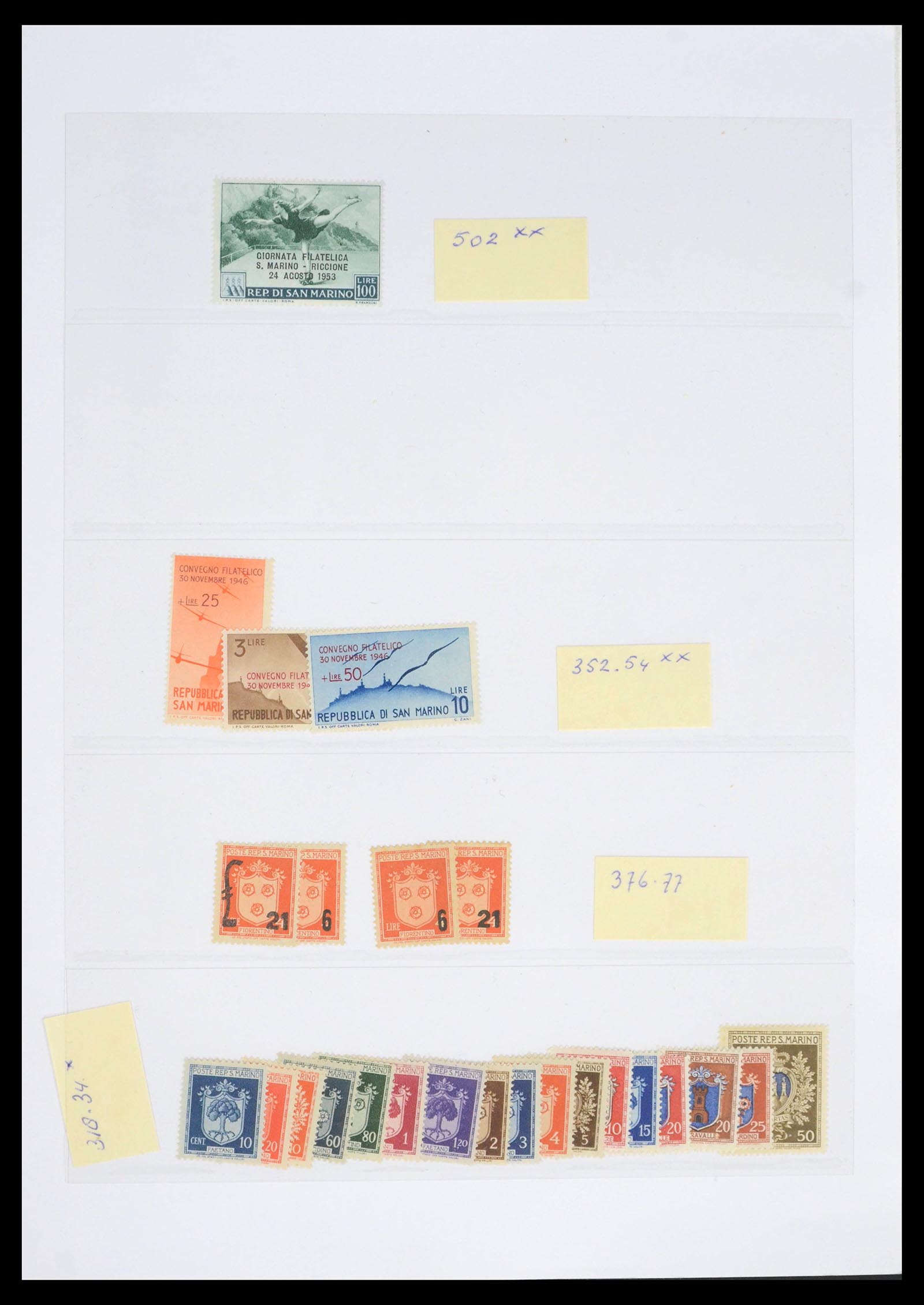 39453 0006 - Postzegelverzameling 39453 Italiaanse gebieden 1920-1970.