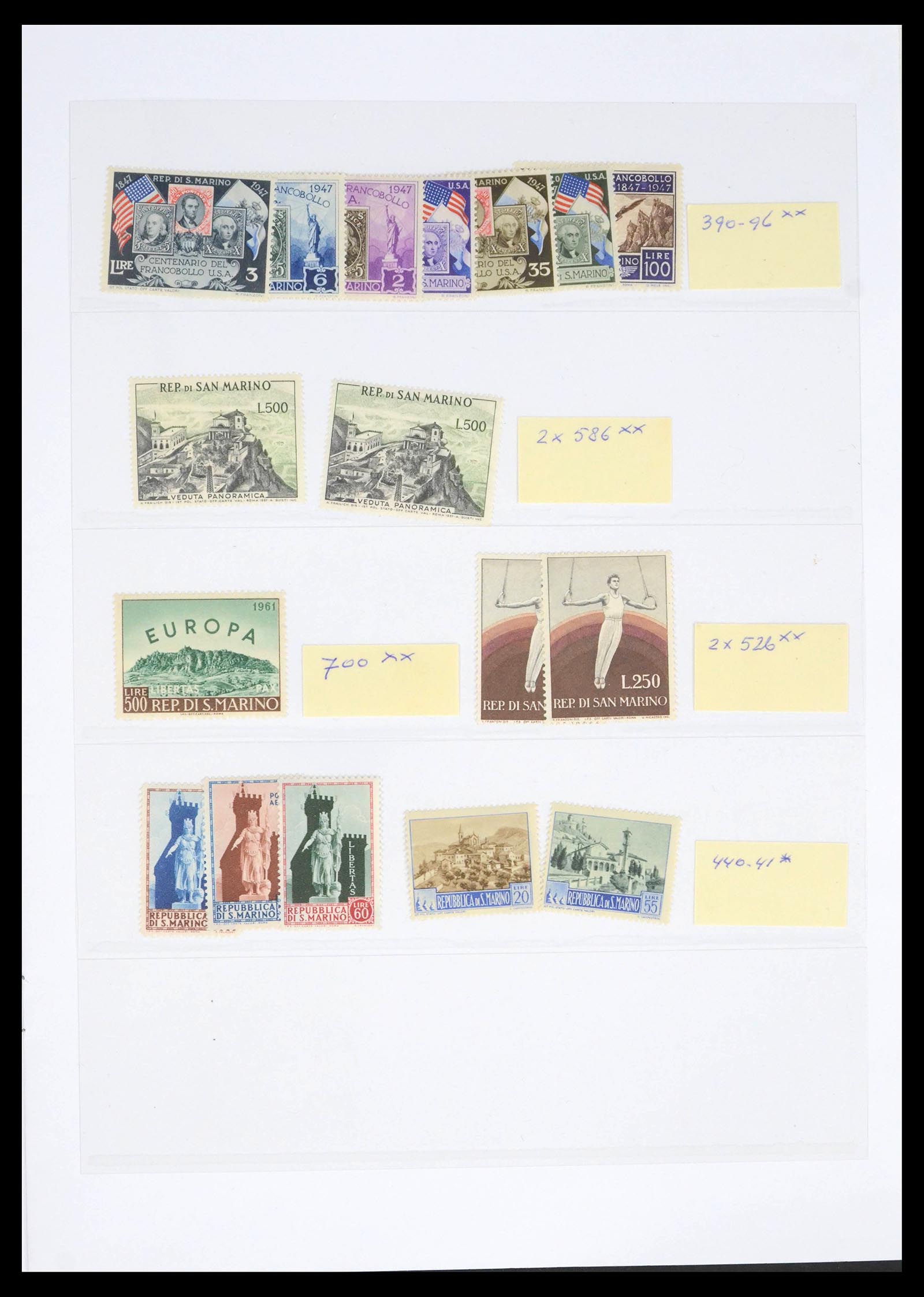 39453 0007 - Postzegelverzameling 39453 Italiaanse gebieden 1920-1970.
