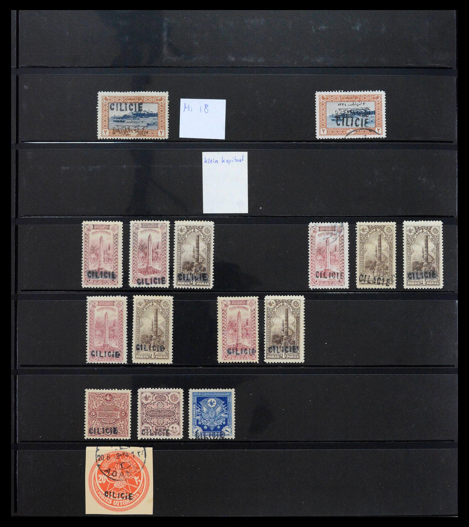 39457 0003 - Postzegelverzameling 39457 Cilicië 1919-1921.