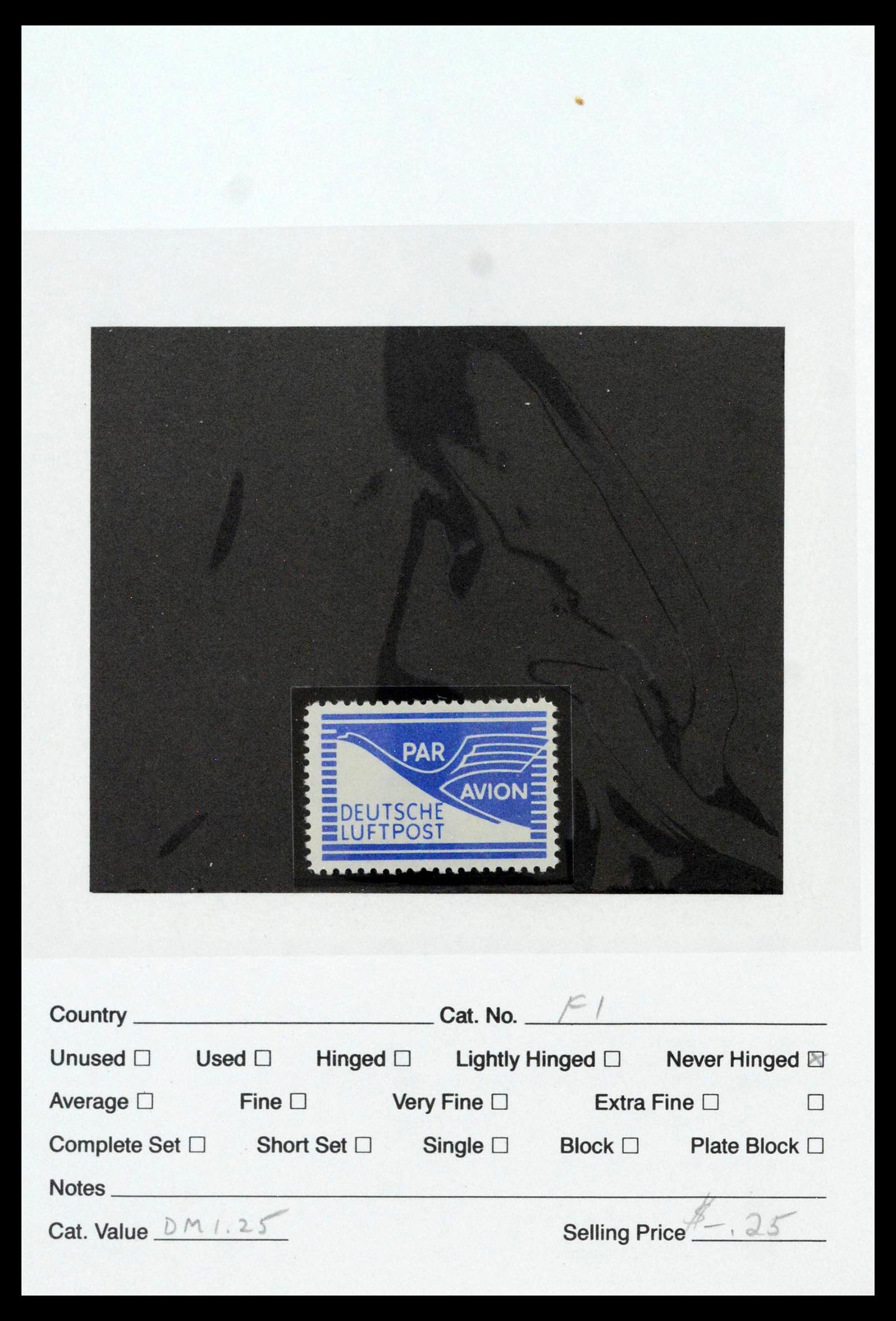 39459 0065 - Stamp collection 39459 Berlin notopfer 1948-1949.