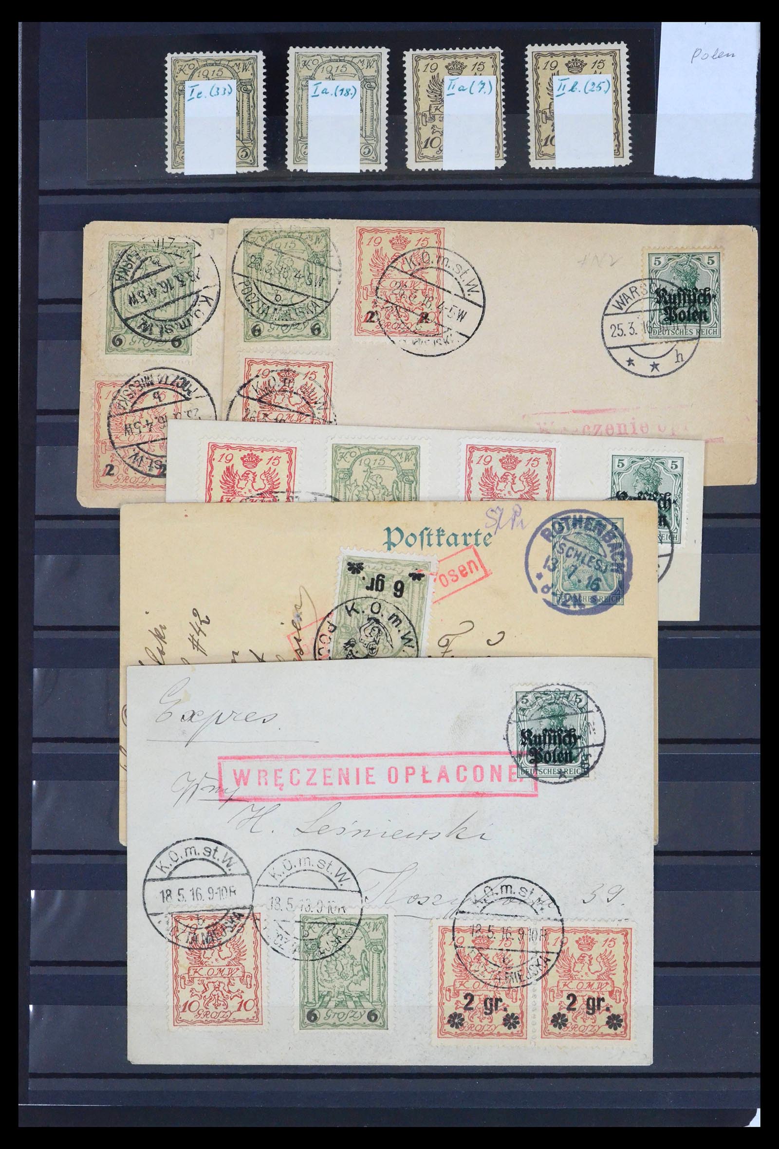39460 0008 - Postzegelverzameling 39460 Polen 1917-1980.