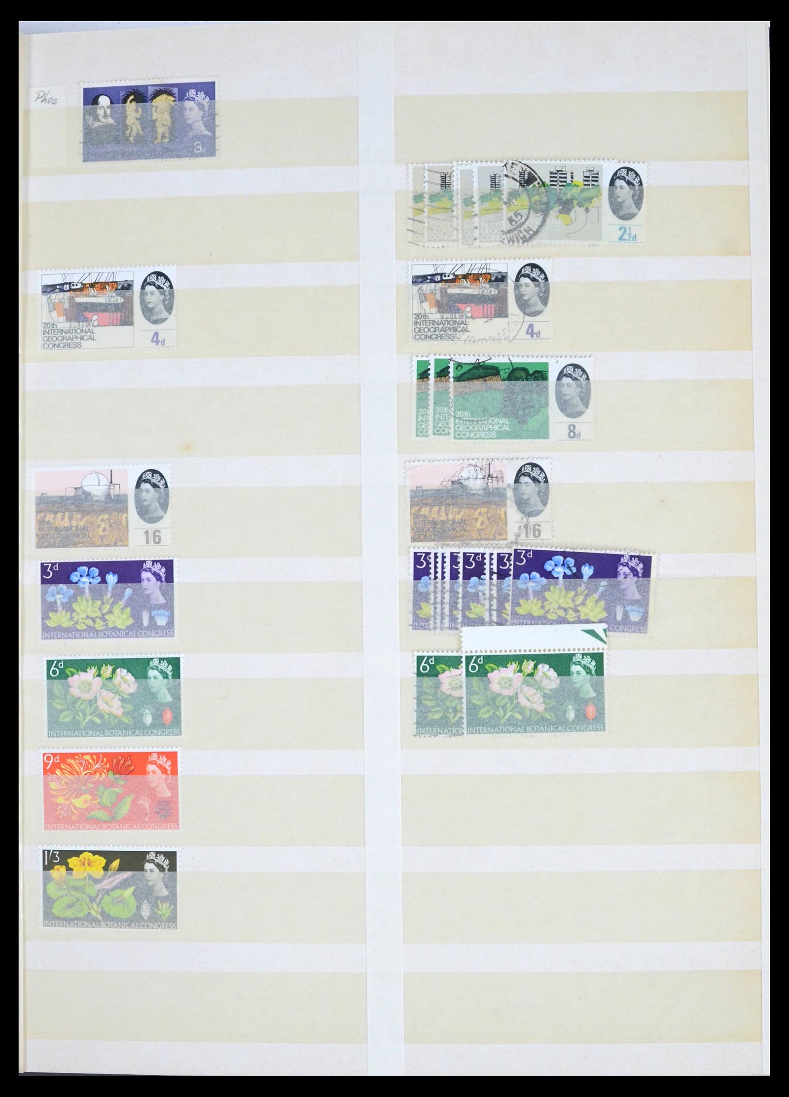 39461 0007 - Postzegelverzameling 39461 Engeland 1929-1992.
