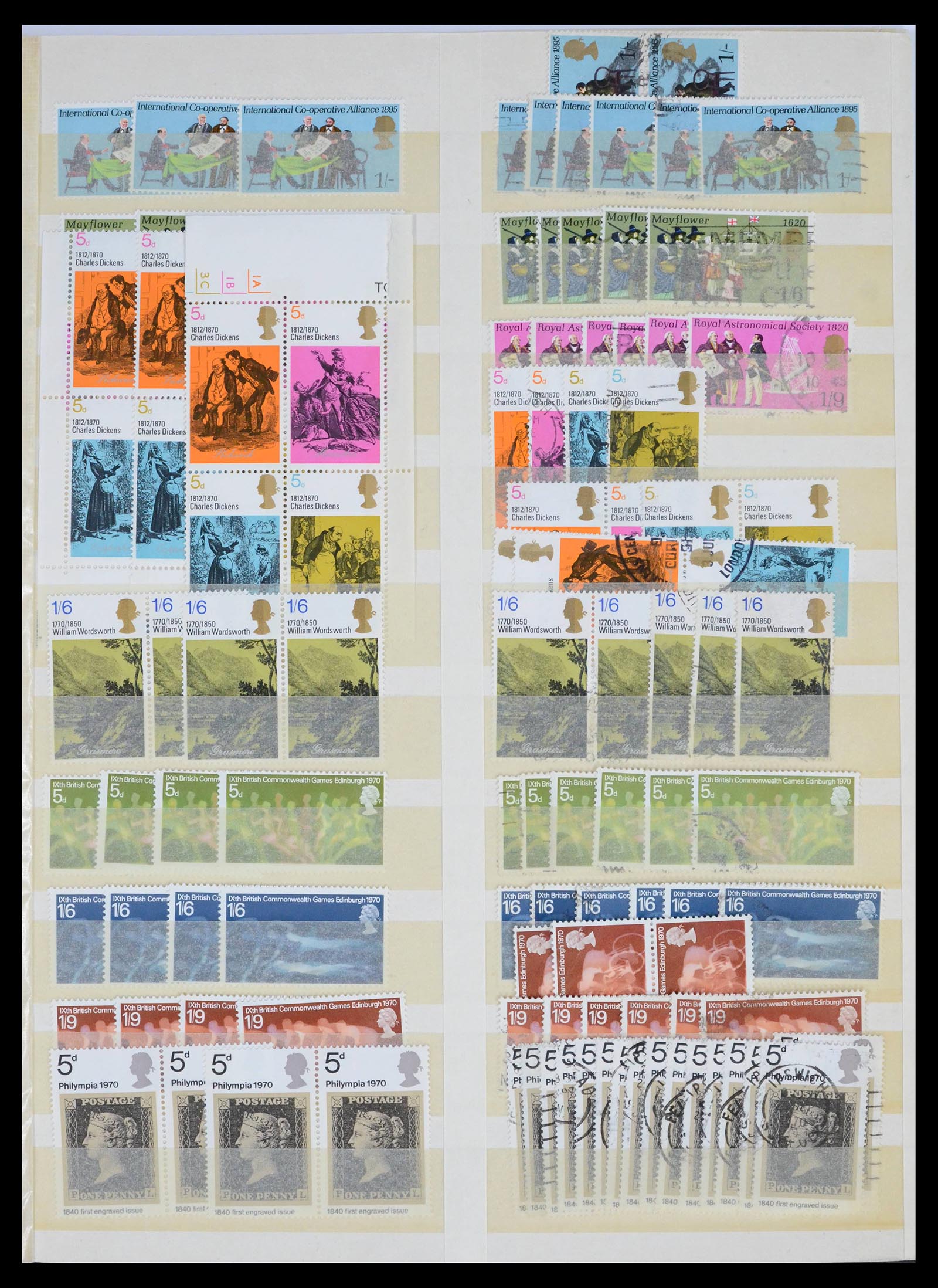39461 0023 - Postzegelverzameling 39461 Engeland 1929-1992.