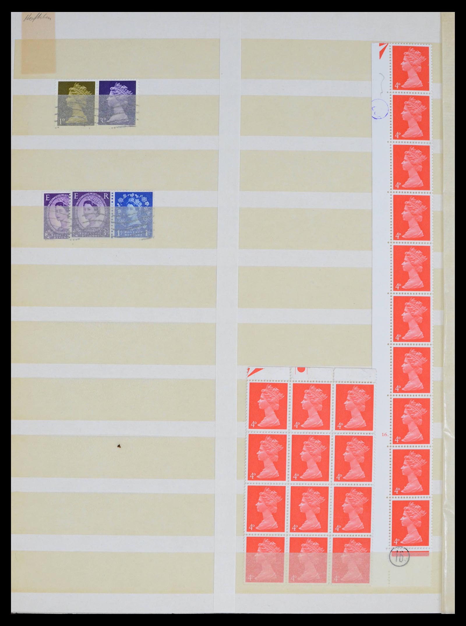 39461 0027 - Postzegelverzameling 39461 Engeland 1929-1992.