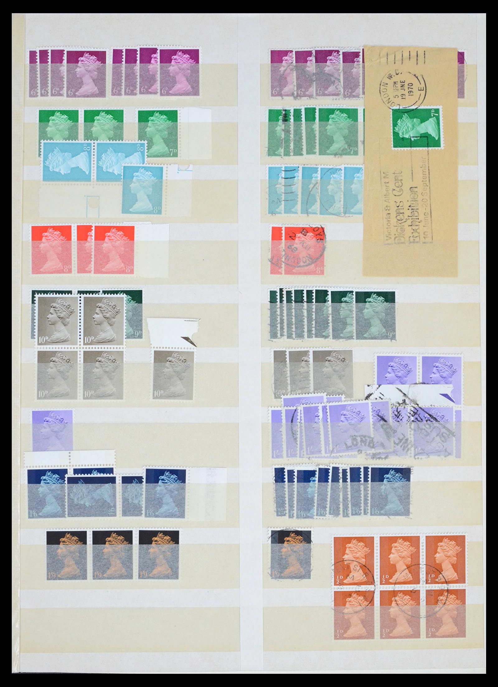 39461 0030 - Postzegelverzameling 39461 Engeland 1929-1992.