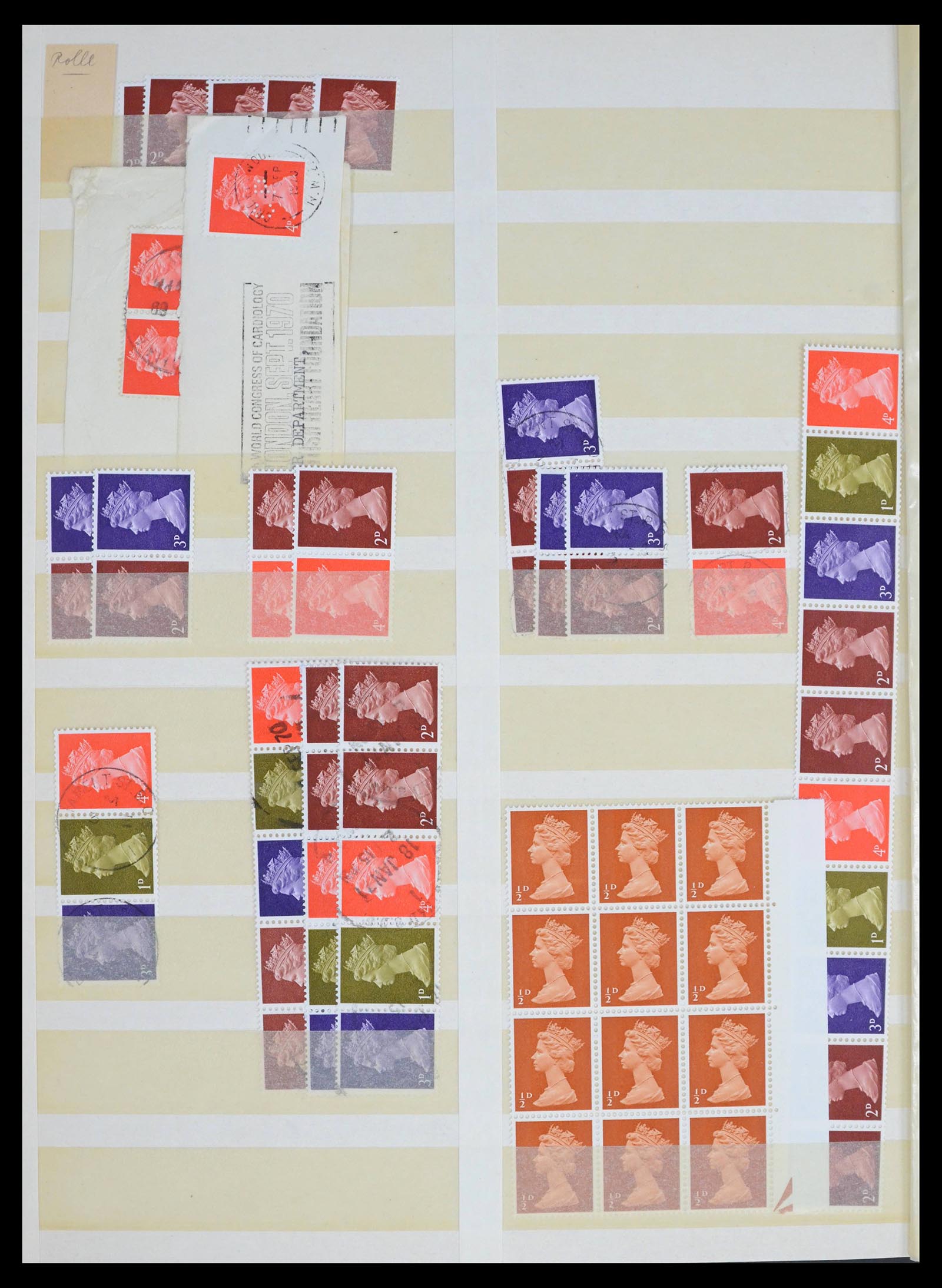 39461 0031 - Postzegelverzameling 39461 Engeland 1929-1992.