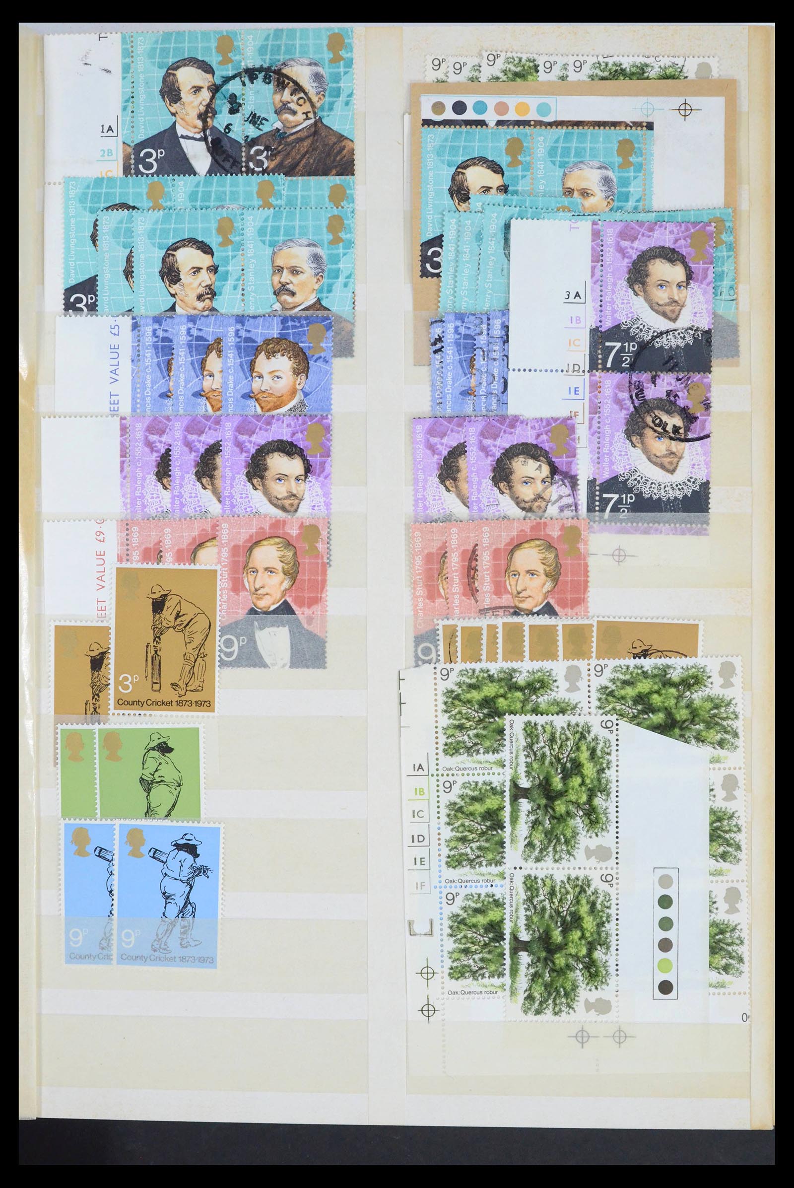 39461 0037 - Postzegelverzameling 39461 Engeland 1929-1992.