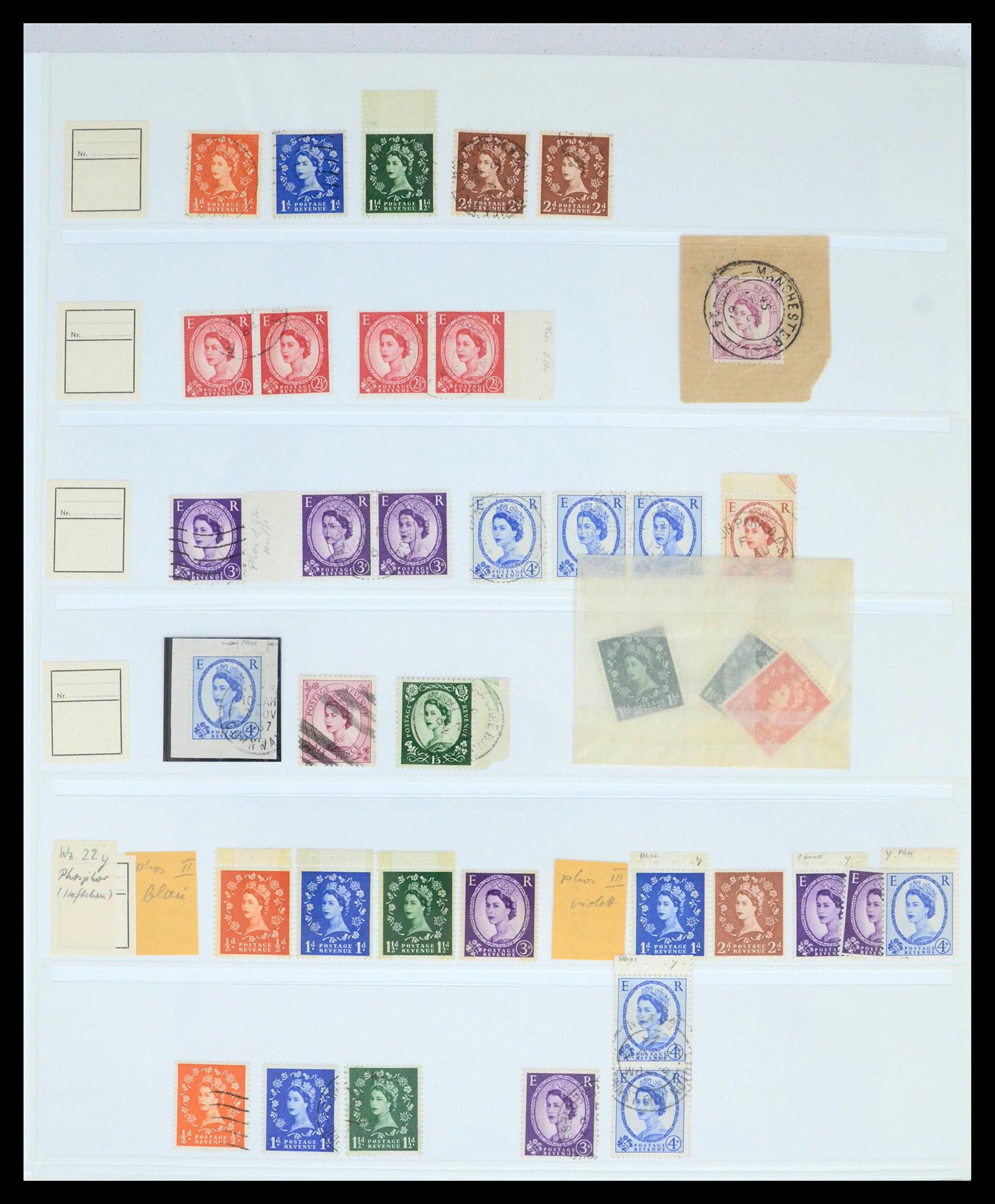 39462 0009 - Postzegelverzameling 39462 Engeland 1952-1981.