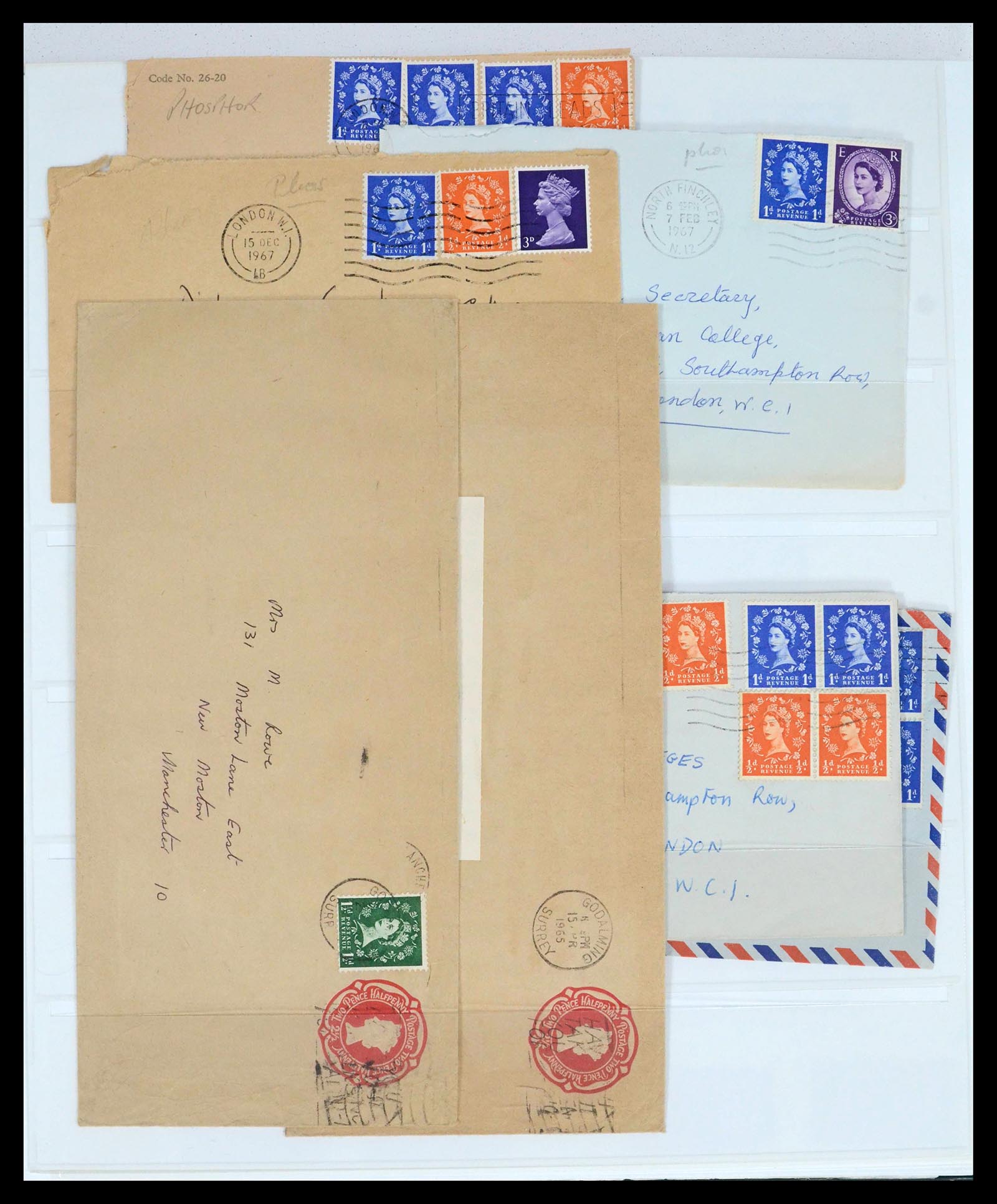 39462 0013 - Postzegelverzameling 39462 Engeland 1952-1981.