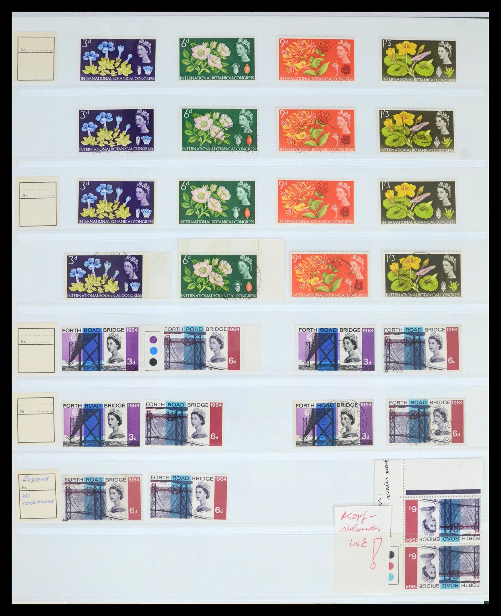39462 0019 - Postzegelverzameling 39462 Engeland 1952-1981.