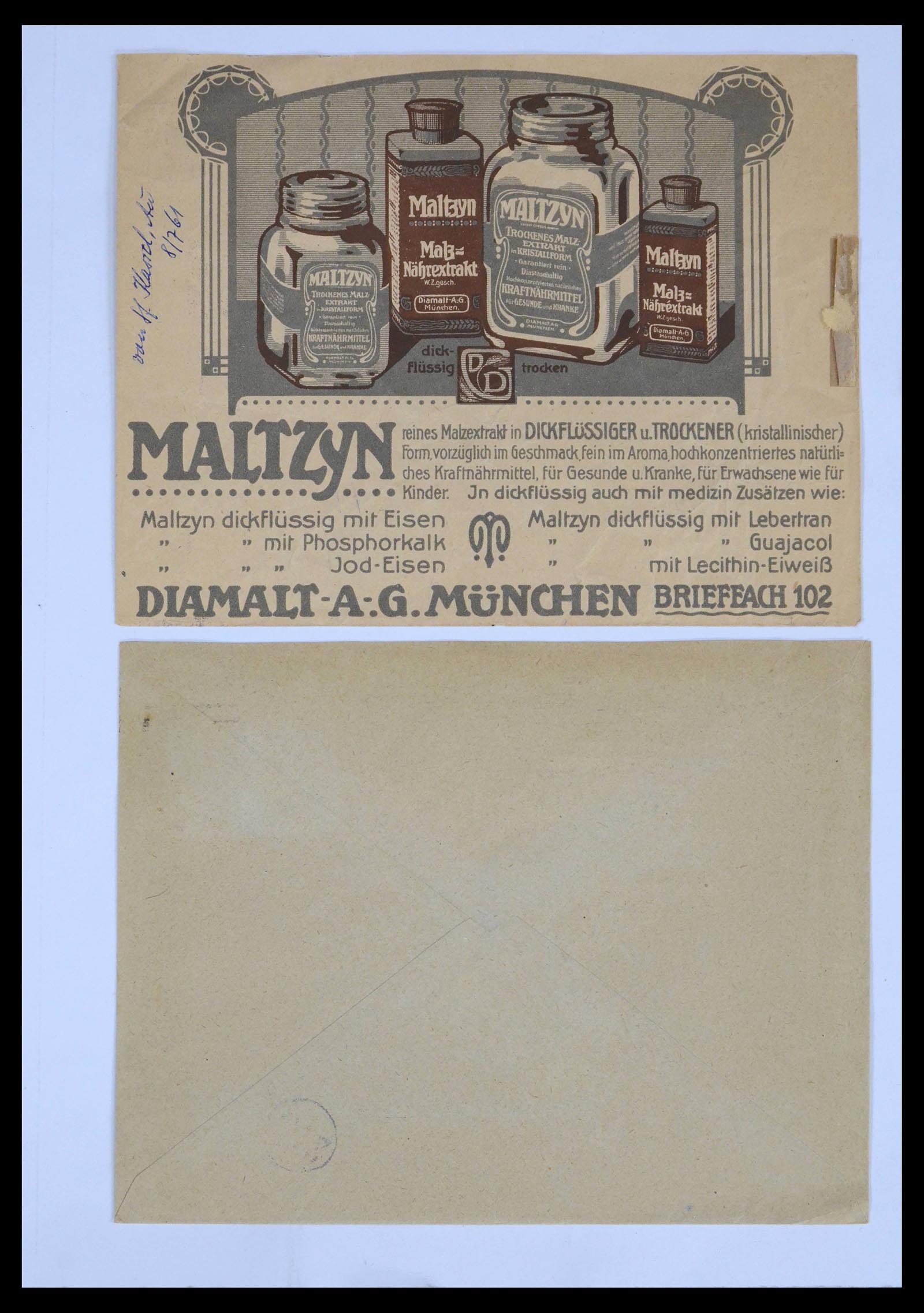 39463 0002 - Postzegelverzameling 39463 Beieren perfins 1880-1920.