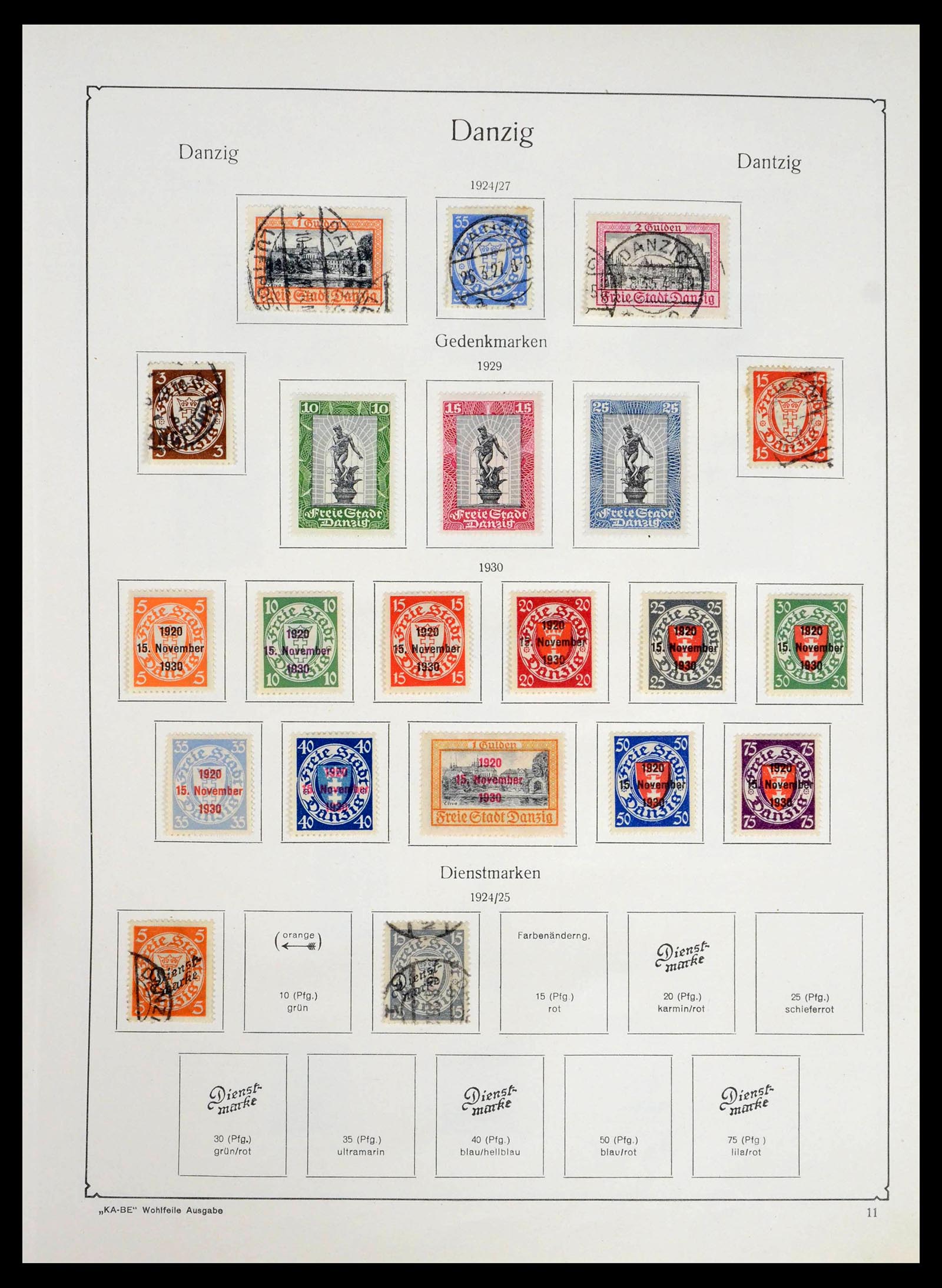 39465 0012 - Stamp collection 39465 German territories 1920=1957.