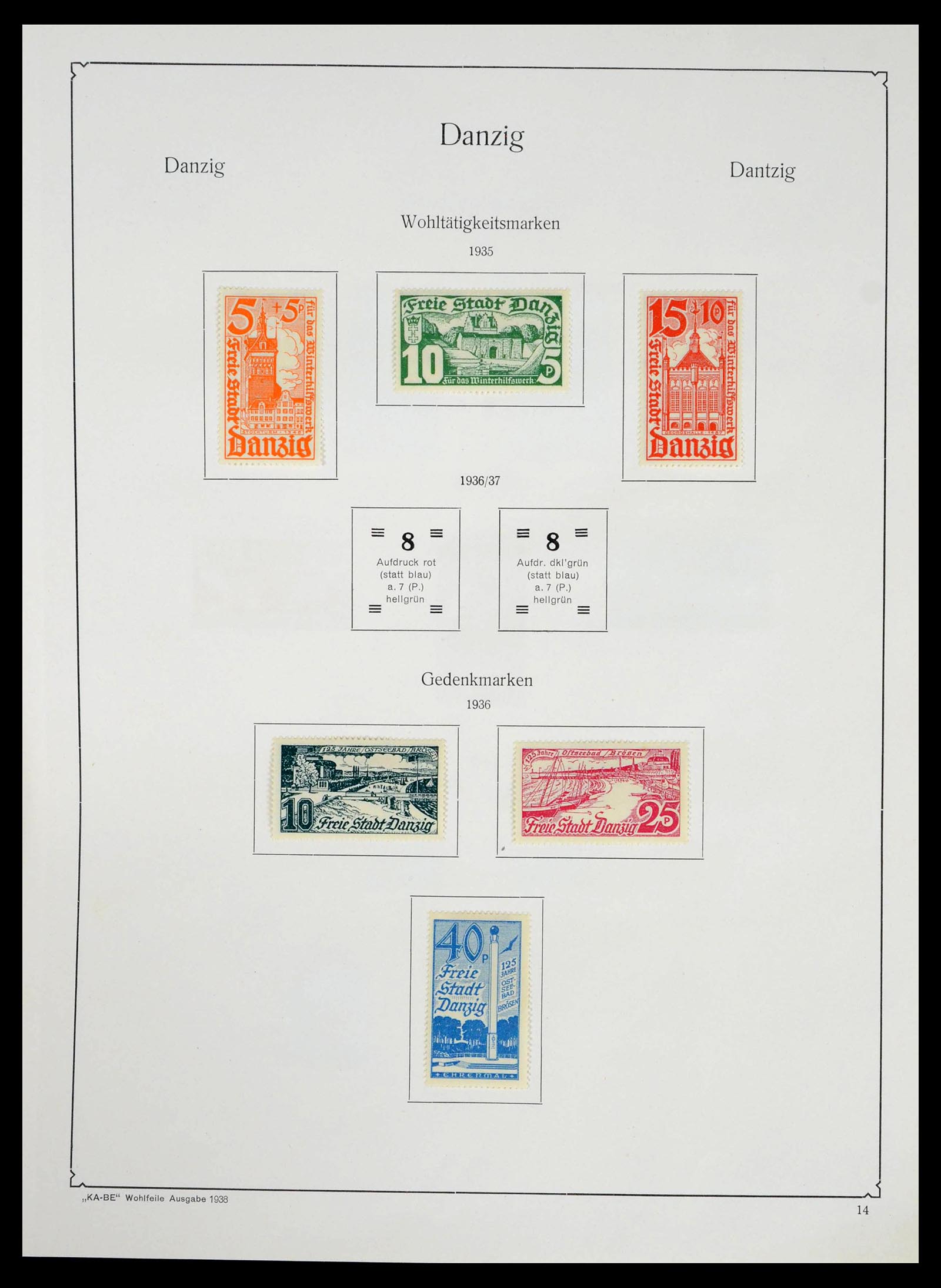 39465 0015 - Stamp collection 39465 German territories 1920=1957.