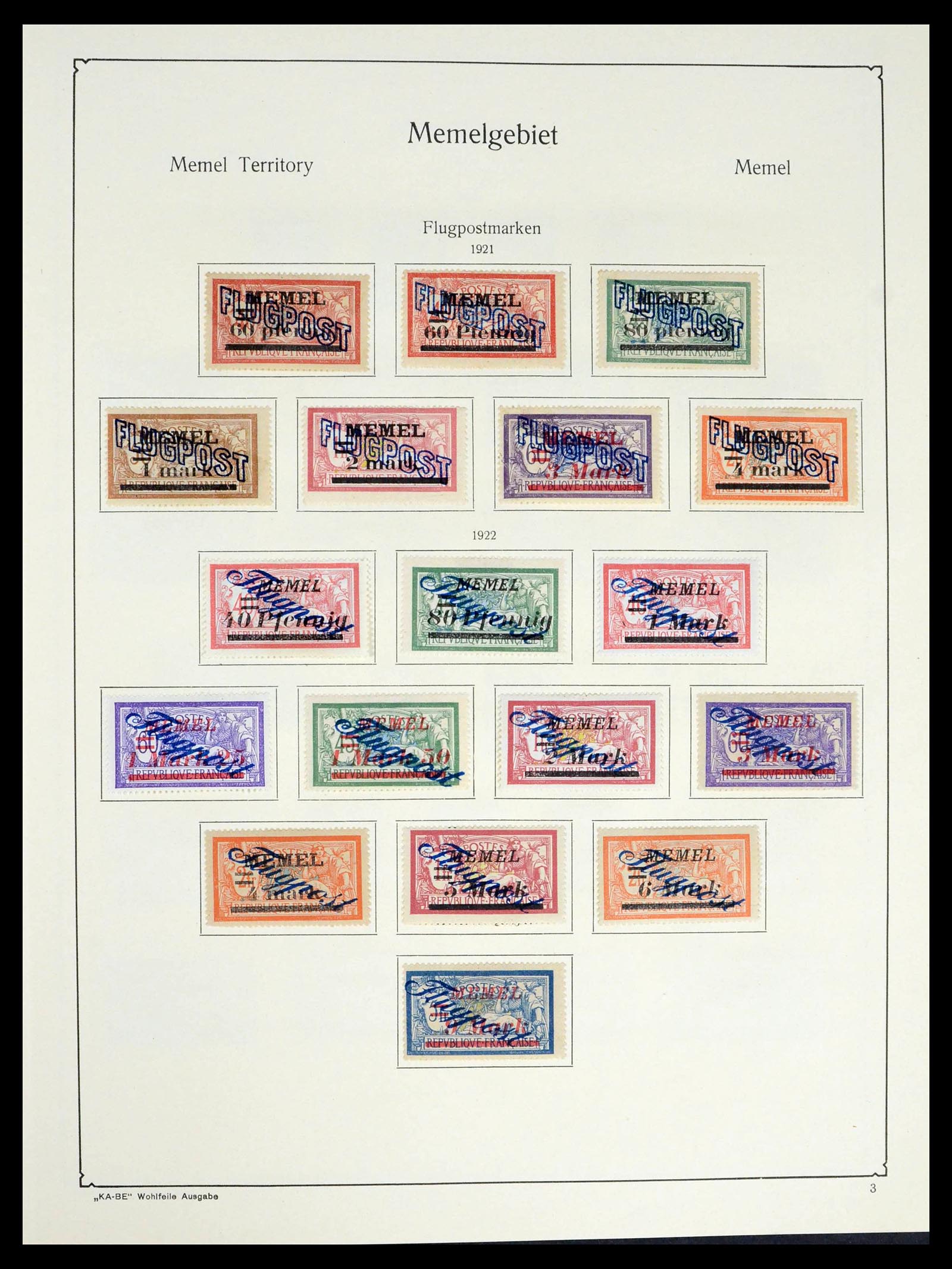 39465 0023 - Stamp collection 39465 German territories 1920=1957.